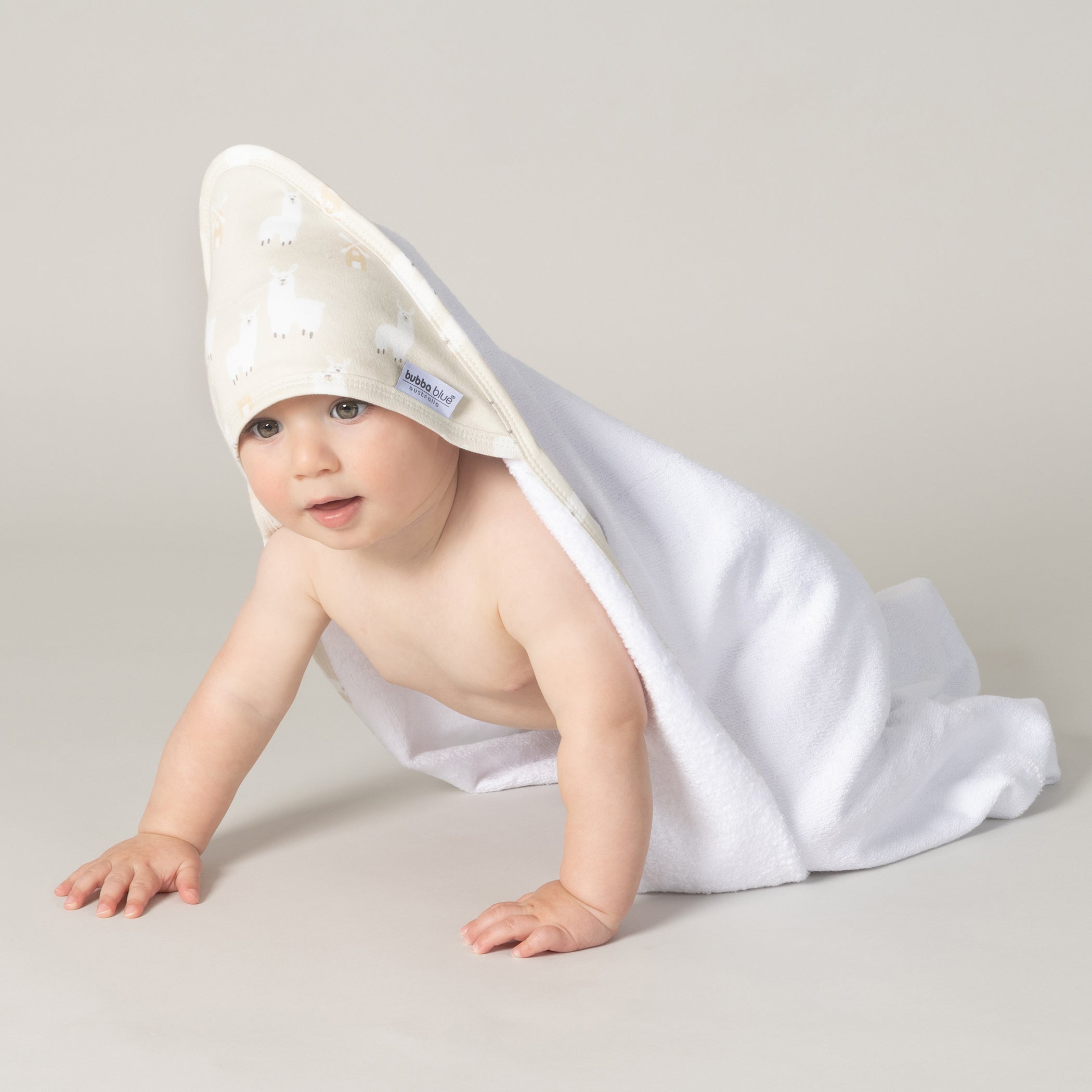 Premium 2-Pack Hooded Baby Towel Set - Soft Sky Blue & Almond for Newborns, Infants & Toddlers - Perfect for Bath Time, Swimming & Beach Outings
