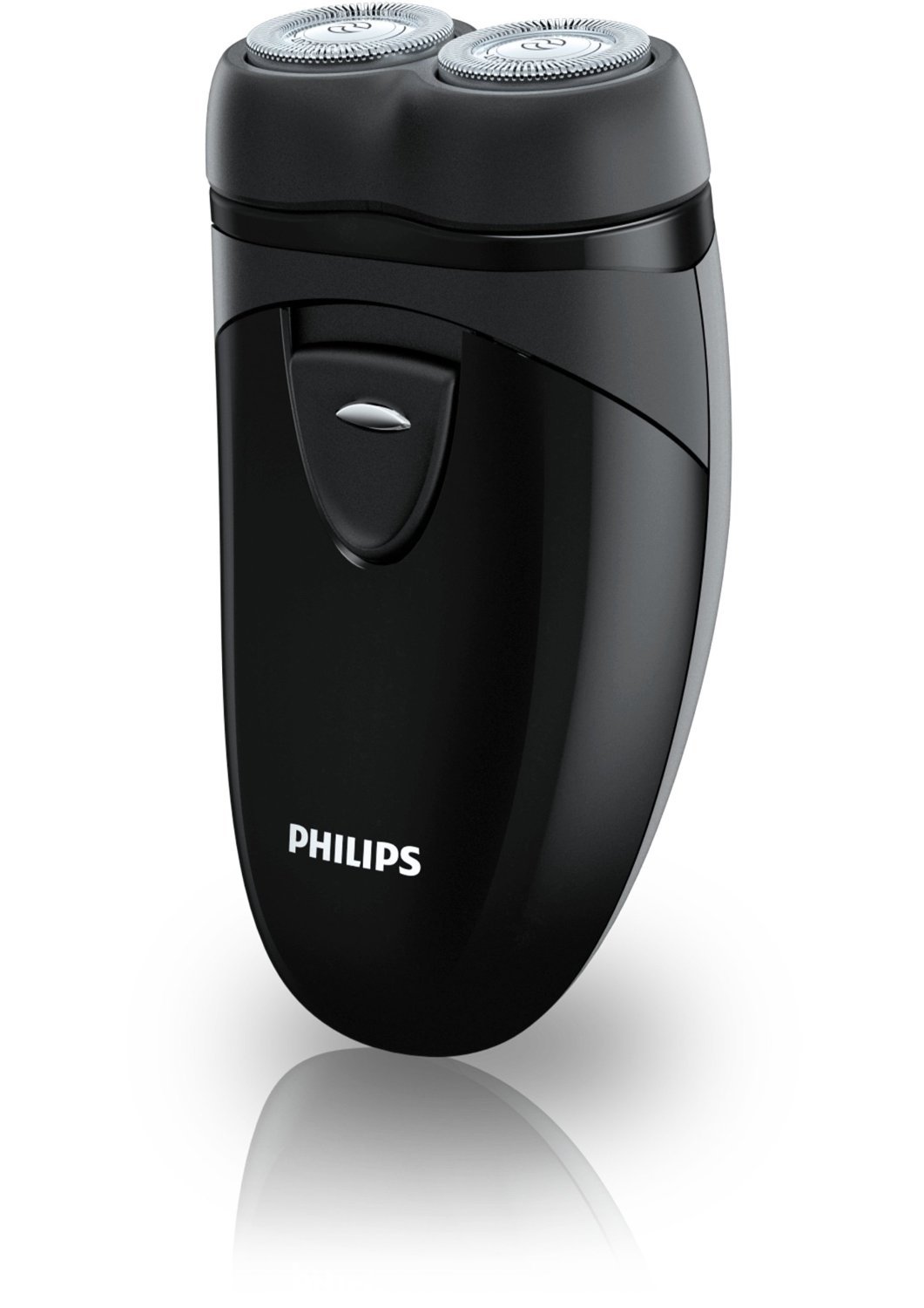 Philips Norelco Travel Men's Electric Shaver - Close-Cut Technology, Floating Heads, Self-Sharpening Blades, Includes 2 AA Batteries | Perfect for Business Trips, Gym Bags & On-the-Go Grooming
