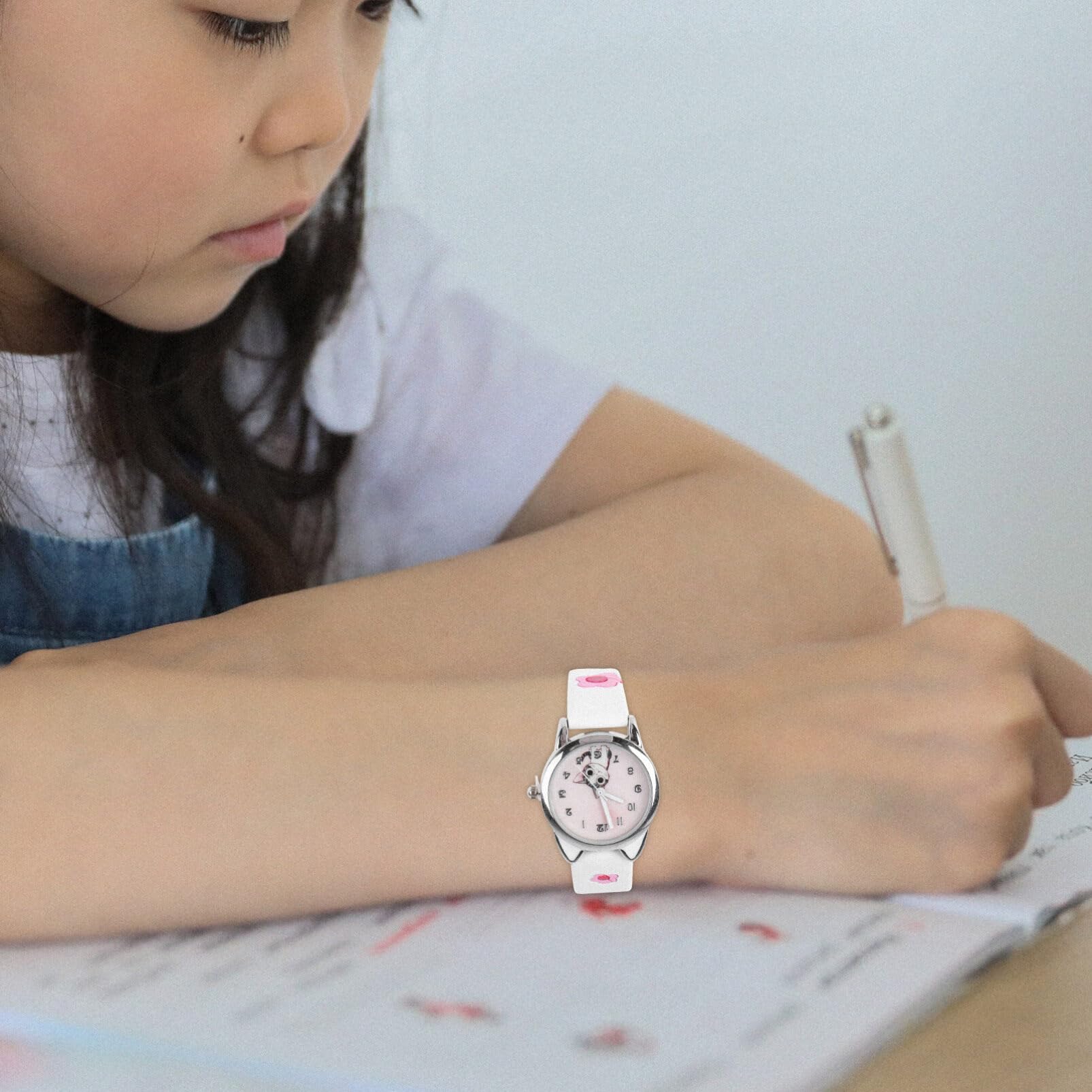 Mikikit Kids Sports Watch - Cute Cat Design for Girls, Outdoor Play & School
