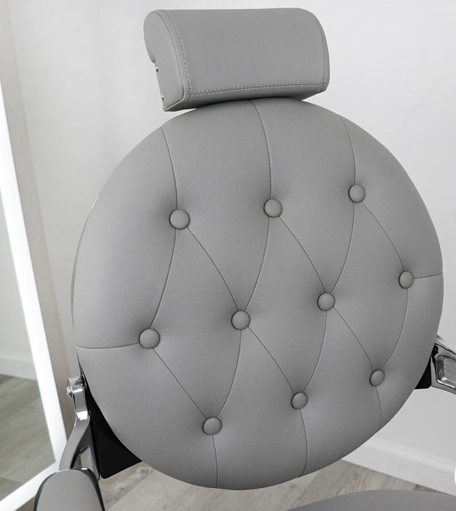 Professional Barber Chair for Salon & Home Use - Heavy Duty Hydraulic Styling Chair with Adjustable Height & Footrest - Perfect for Barbershops, Salons & Personal Grooming
