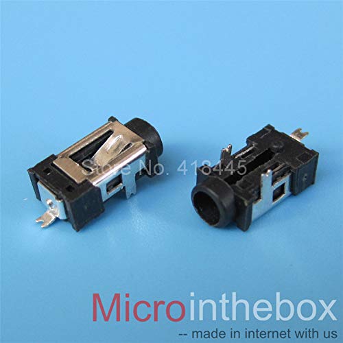 Gimax 1000PCS DC Power Connector DC055 DIP Power Supply Plug DC-055 2.5x0.7mm for Notebook Laptop Power Socket - Bulk Wholesale for Electronics Repair & DIY Projects