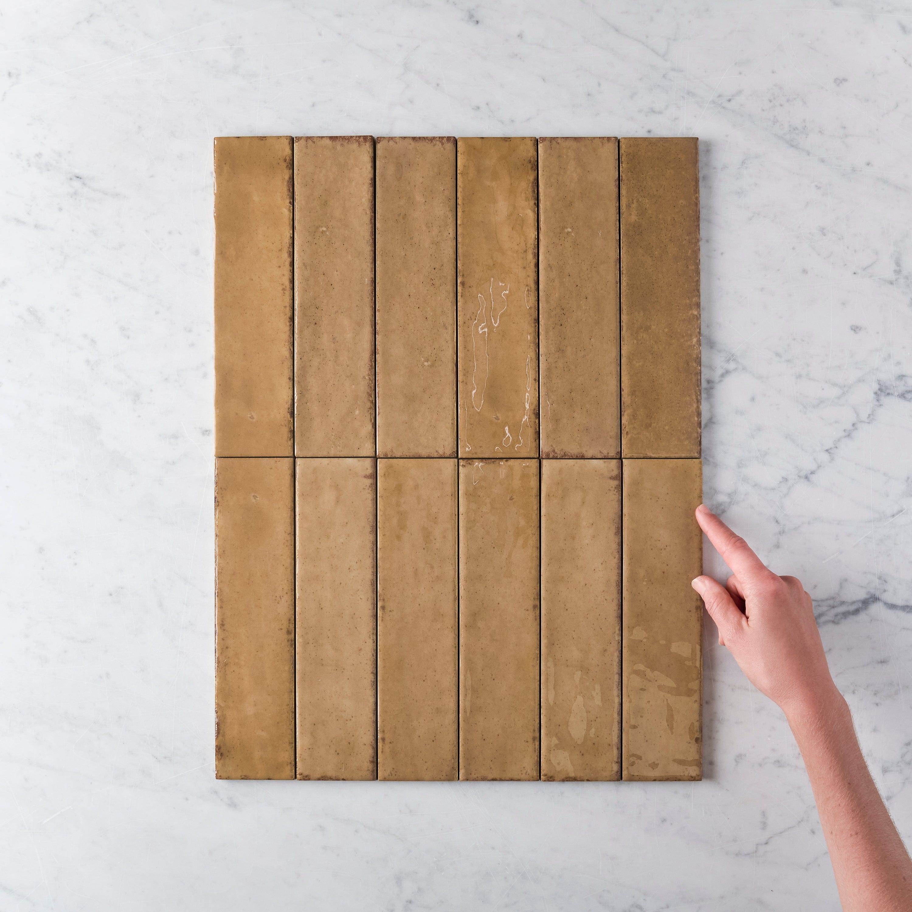 Richmond Gloss Subway Beige Tile - Premium Ceramic Wall & Backsplash Tiles for Kitchen, Bathroom, and Shower Renovation