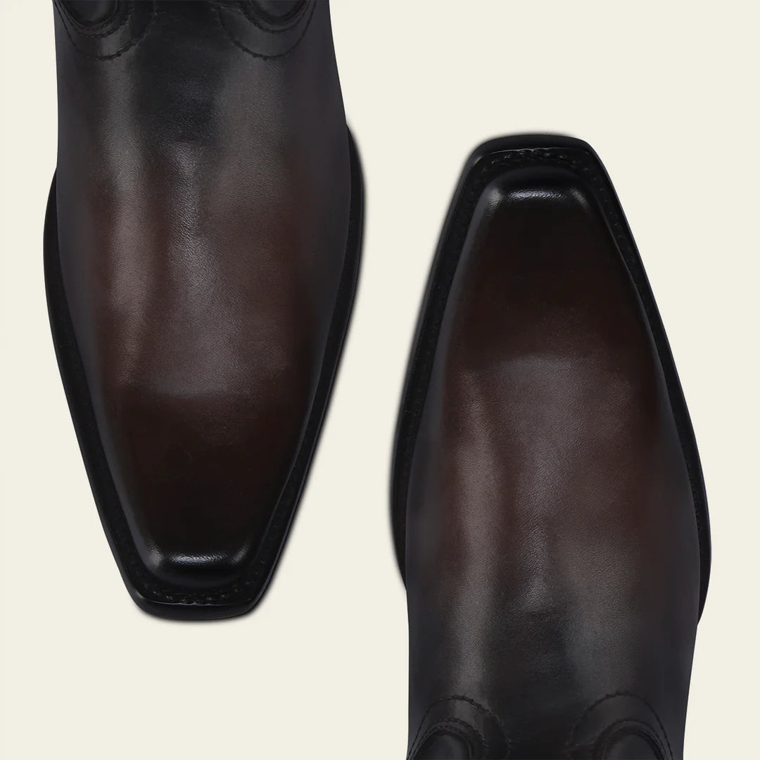 1B2TRS Men's Cuadra Chocolate Cowhide Leather Cowboy Boots - Stylish Western Boots for Riding, Dancing & Country Fashion