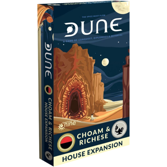 Dune Board Game Expansion - CHOAM & Richese House Expansion Pack | Official Strategy Game Accessory | Enhance Your Dune Adventure | Perfect for Game Nights & Sci-Fi Fans