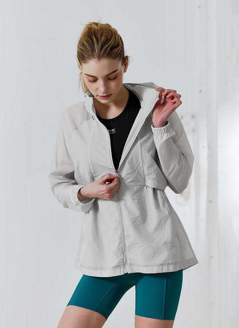 RX Airflow Windbreaker Jacket - Lightweight & Breathable Outdoor Running Jacket for Men & Women - Perfect for Hiking, Jogging, and Travel