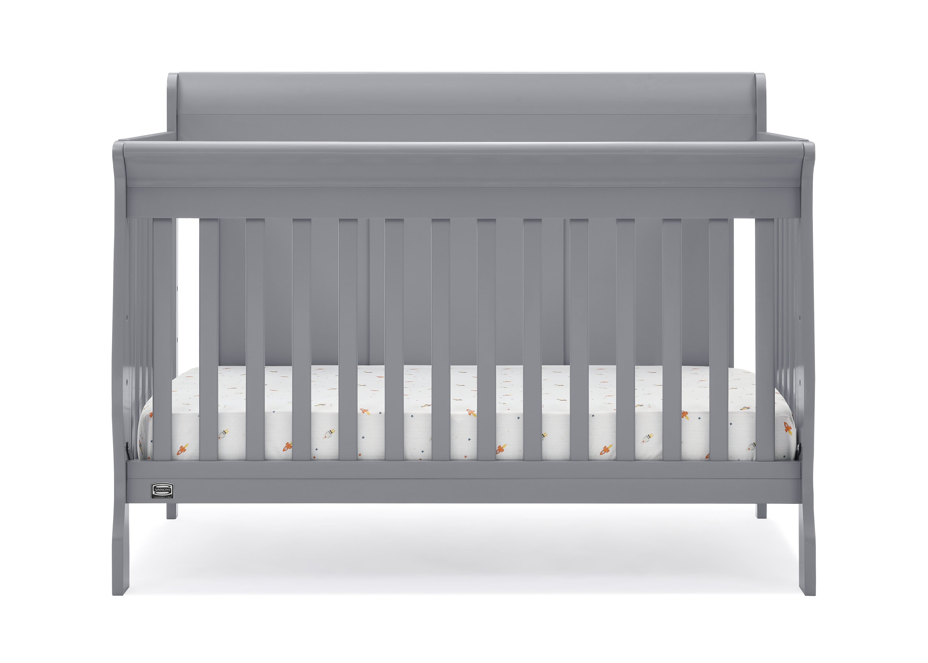 6-in-1 Convertible Baby Crib by Carter - Toddler Bed, Daybed & Full-Size Bed Frame - Nursery Furniture for Boys & Girls - Perfect for Newborn to Teen Years
