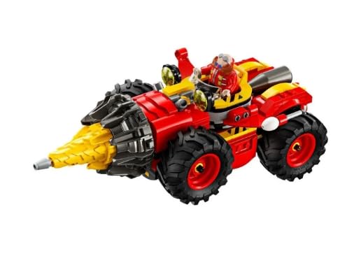 LEGO Sonic The Hedgehog 76999 Building Set - Super Sonic vs. Egg Drillster with Shadow & Dr. Eggman | Creative Construction Toy for Kids Ages 8+ | Perfect for Playtime, Birthday Gifts & Sonic Fans Collection