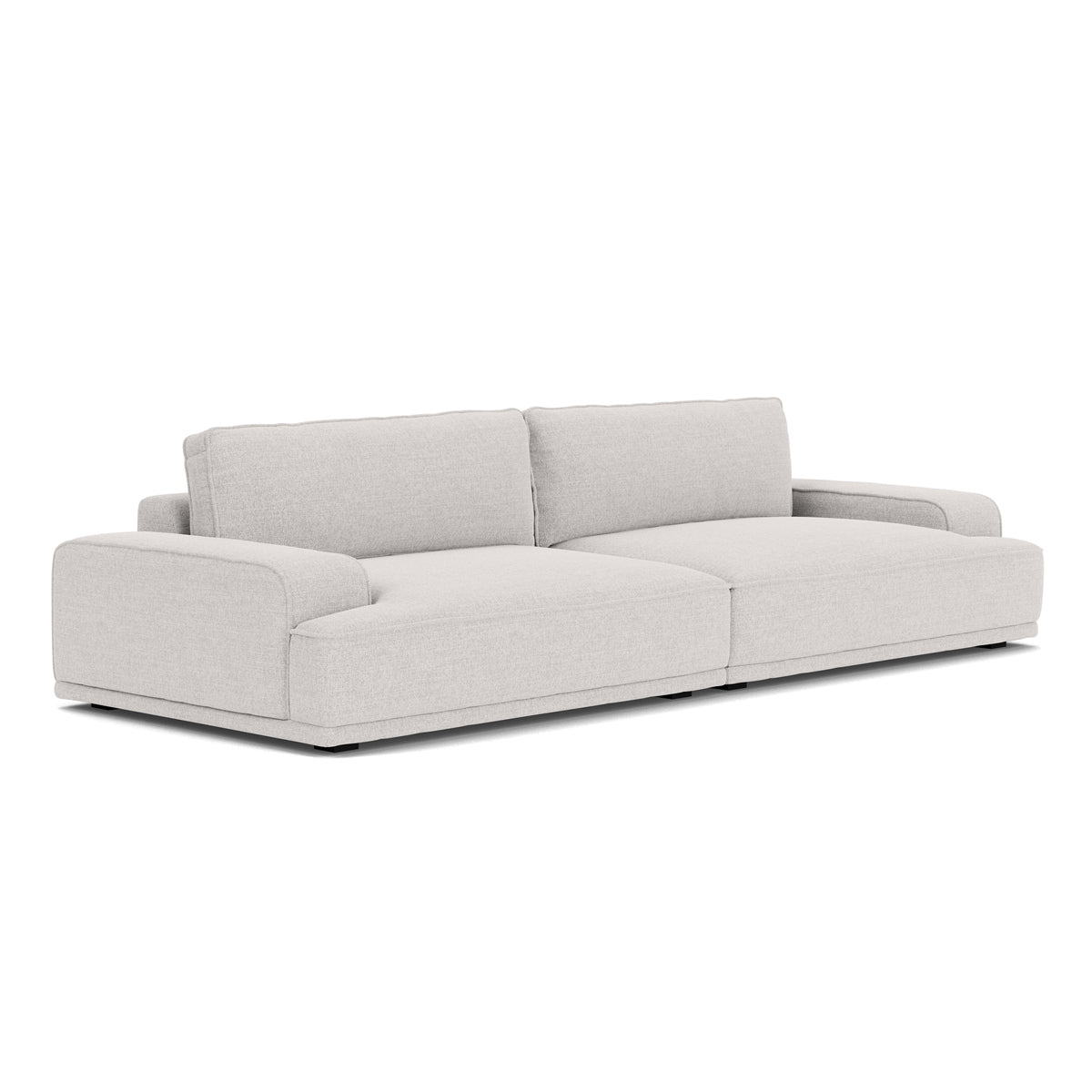 Leonora Fabric 3.5 Seater Sofa - Modern Living Room Couch with Sturdy Frame & Comfortable Cushions | Perfect for Small Spaces, Apartments & Cozy Home Decor