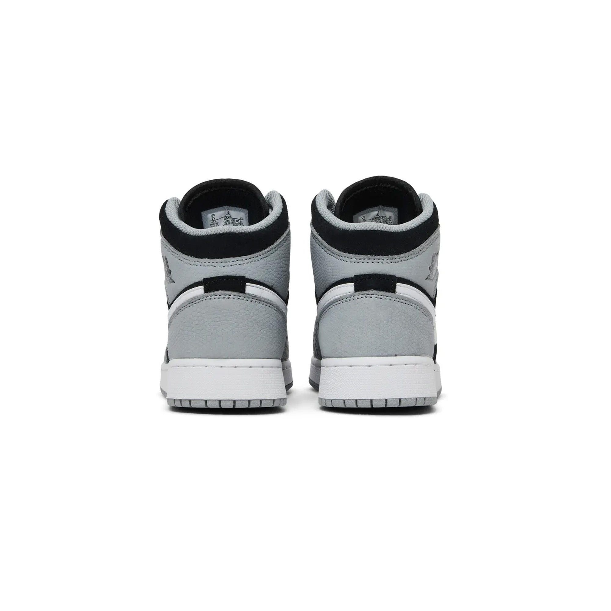 Air Jordan 1 Mid 'Elephant Print' GS Basketball Shoes for Girls (2022) - Stylish Sneakers for School, Sports & Casual Wear