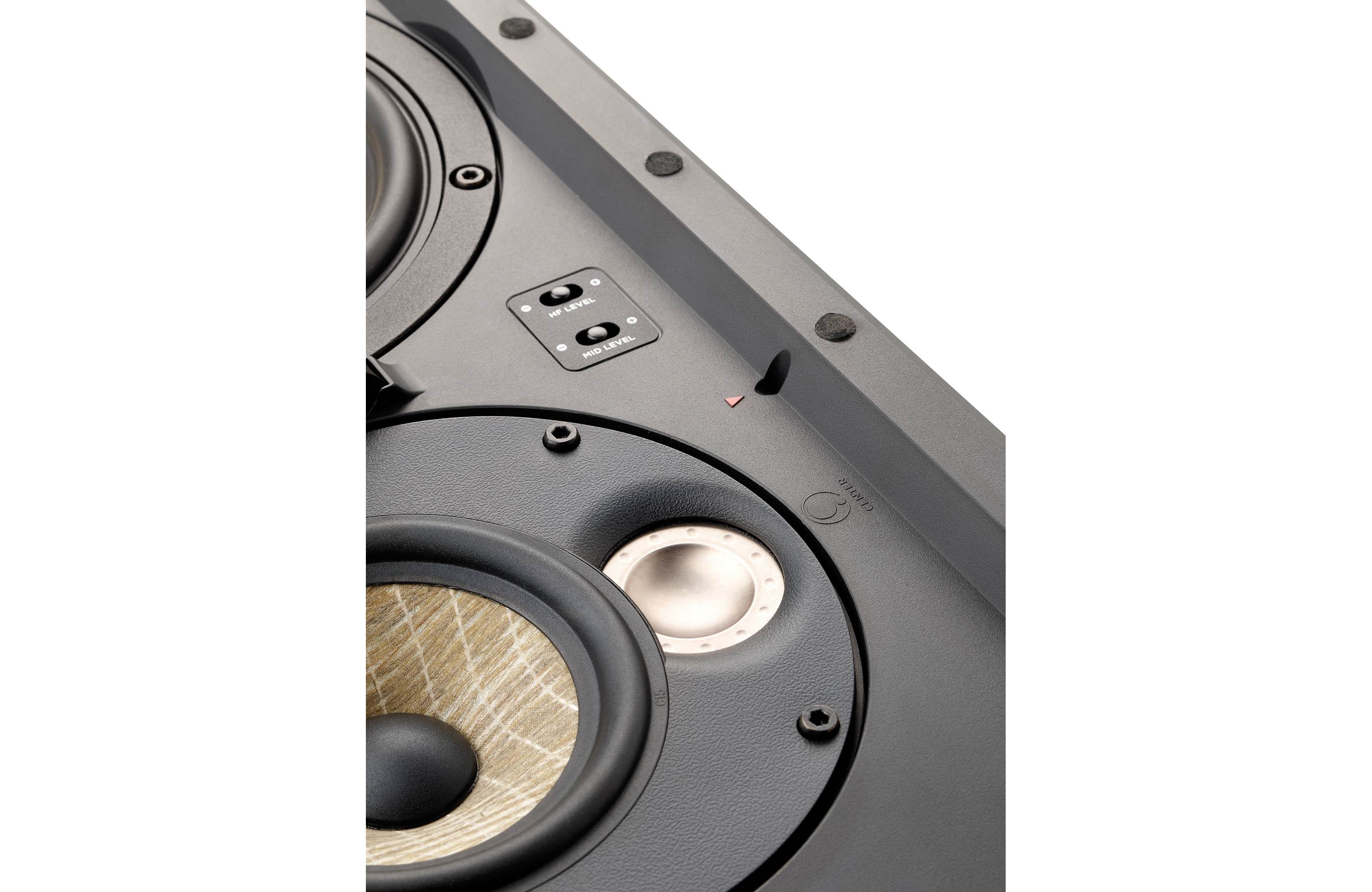 Focal 300 IWLCR6 3-Way In-Wall Speaker - High Performance Home Theater Audio System for Living Room, Bedroom & Home Cinema Installation (Single Speaker)