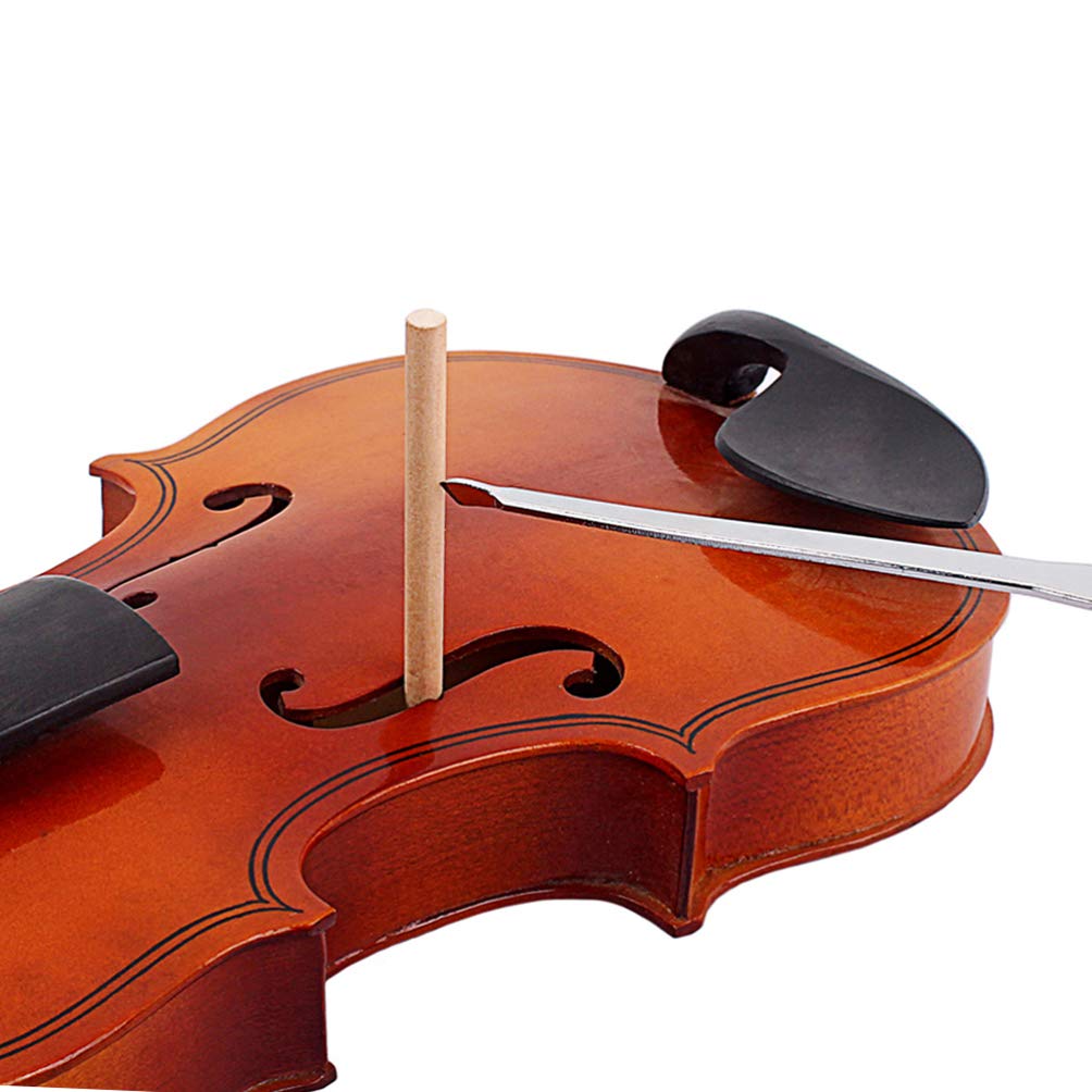 Premium Violin Repair Tool Kit - Portable Metal Sound Brass Luthier Tools for Violin & Viola - Professional Measuring Calipers, Hotfix Instruments & Accessories - Perfect for Instrument Maintenance, Setup & DIY Repairs at Home or Studio