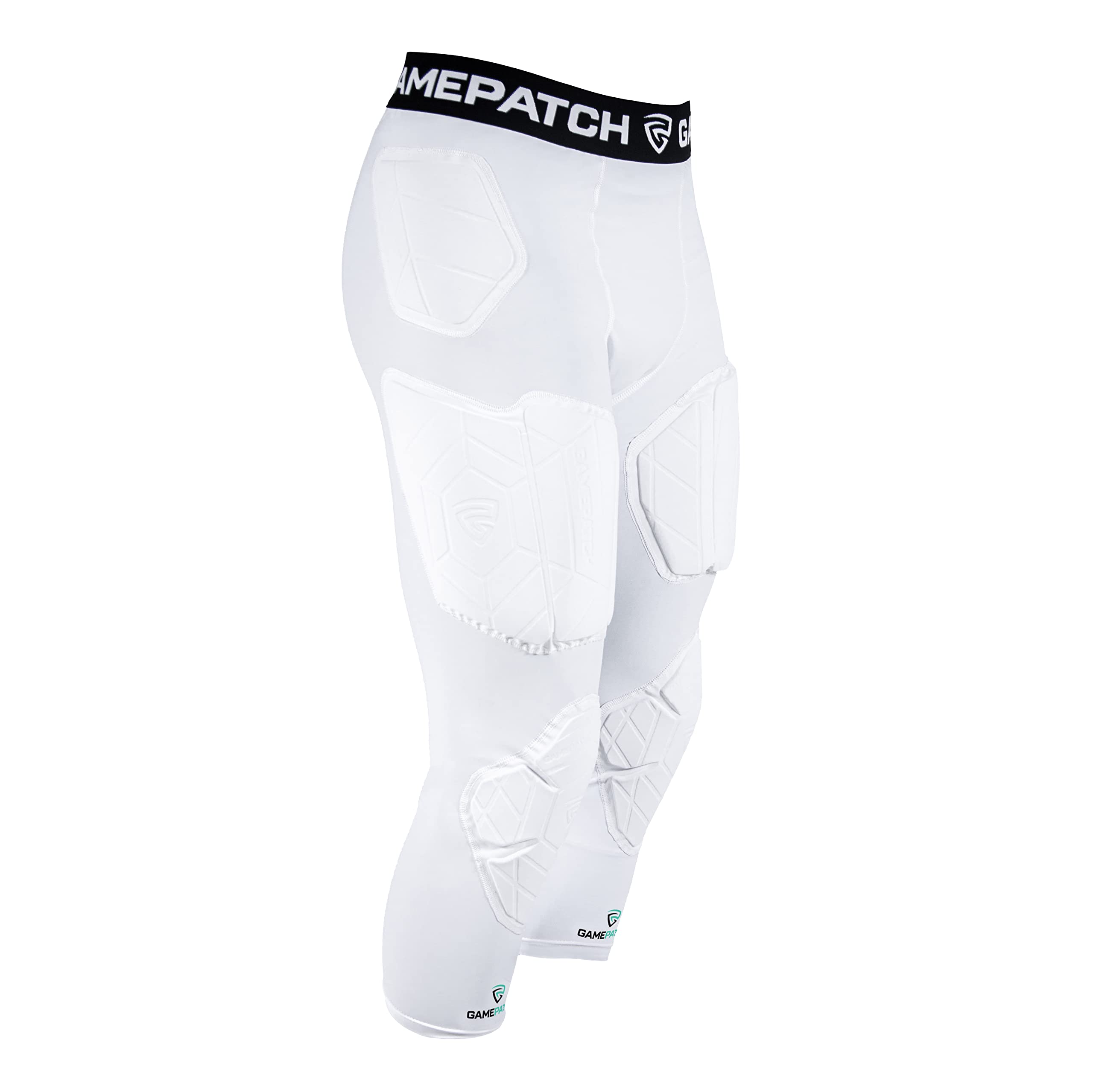 3/4 Compression Tights with Knee & Hip Support - Shock Absorbing Technology for Men, Women & Kids - Perfect for Running, Yoga & Sports Recovery
