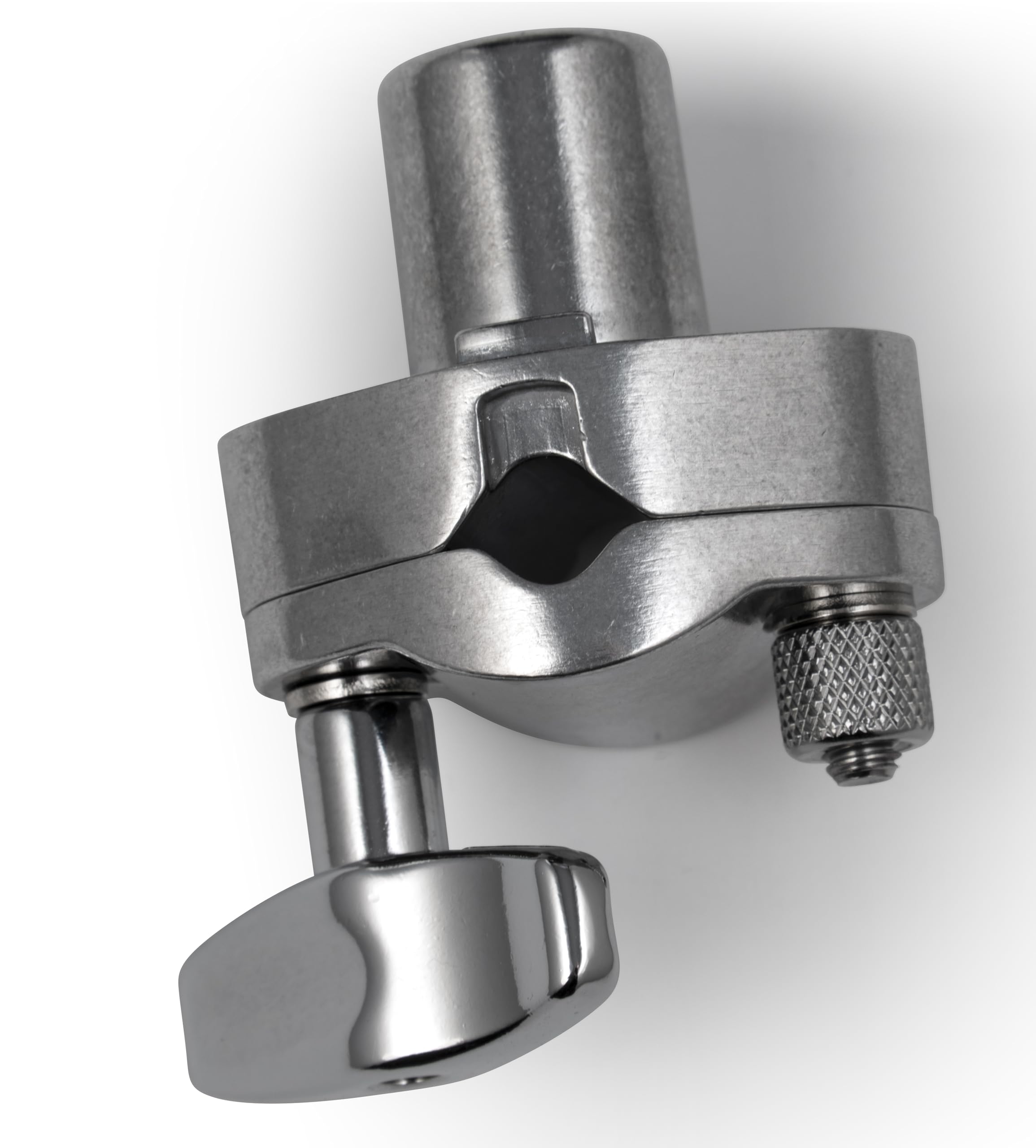 Pearl Tom Mount Drum Hardware - Pipe to L-Rod Conversion Adapter (CPR1278) for Professional Drum Kits & Percussion Setups