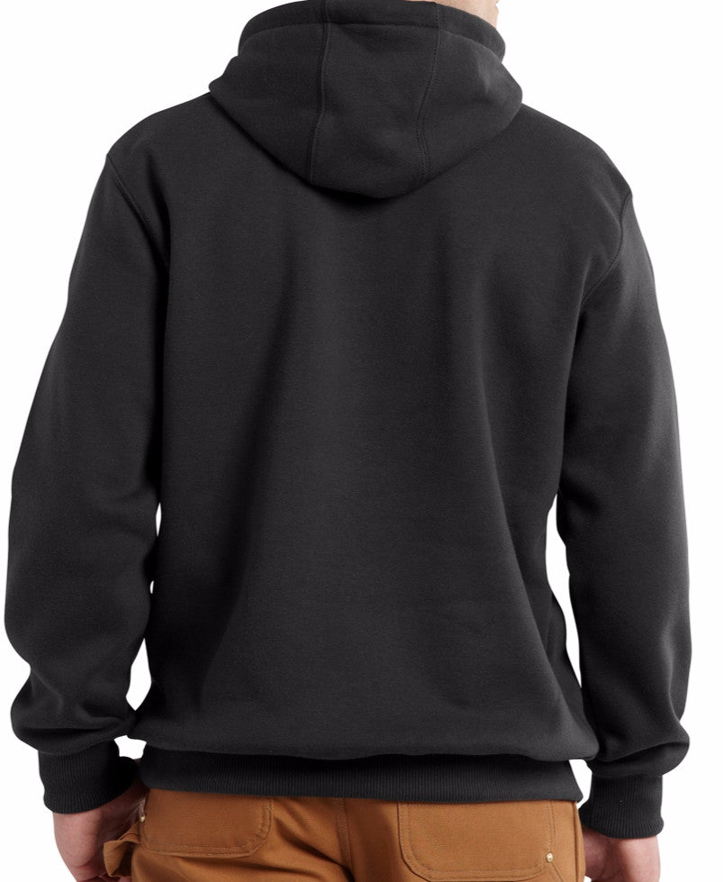 Carhartt Rain Defender® Paxton Heavyweight Hooded Sweatshirt for Men - Water-Resistant Fleece Hoodie with Durable Cotton Blend (100615) - Ideal for Outdoor Work, Construction & Cold Weather Activities