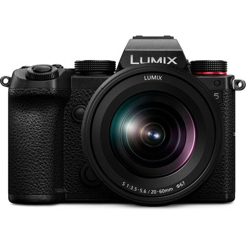 Panasonic Lumix S5 Full Frame Mirrorless Camera with 20-60mm Lens Kit - Professional 4K Video & Photography for Vlogging, Travel, and Studio Work