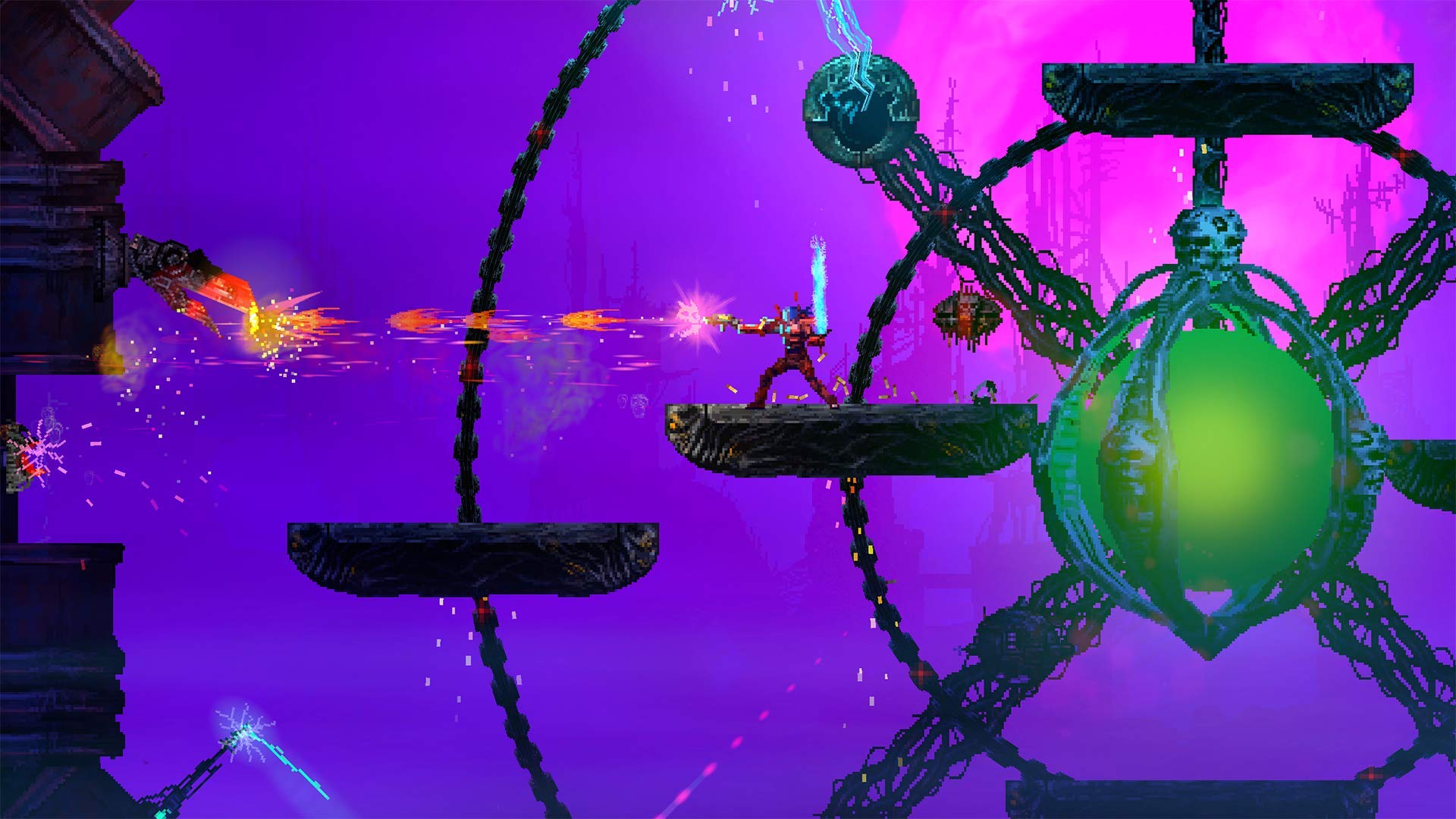 Valfaris - Action-Adventure Game for PlayStation 4 | Sci-Fi Shooter with Retro Graphics | Perfect for Fans of Hardcore Platformers & Dark Sci-Fi Worlds