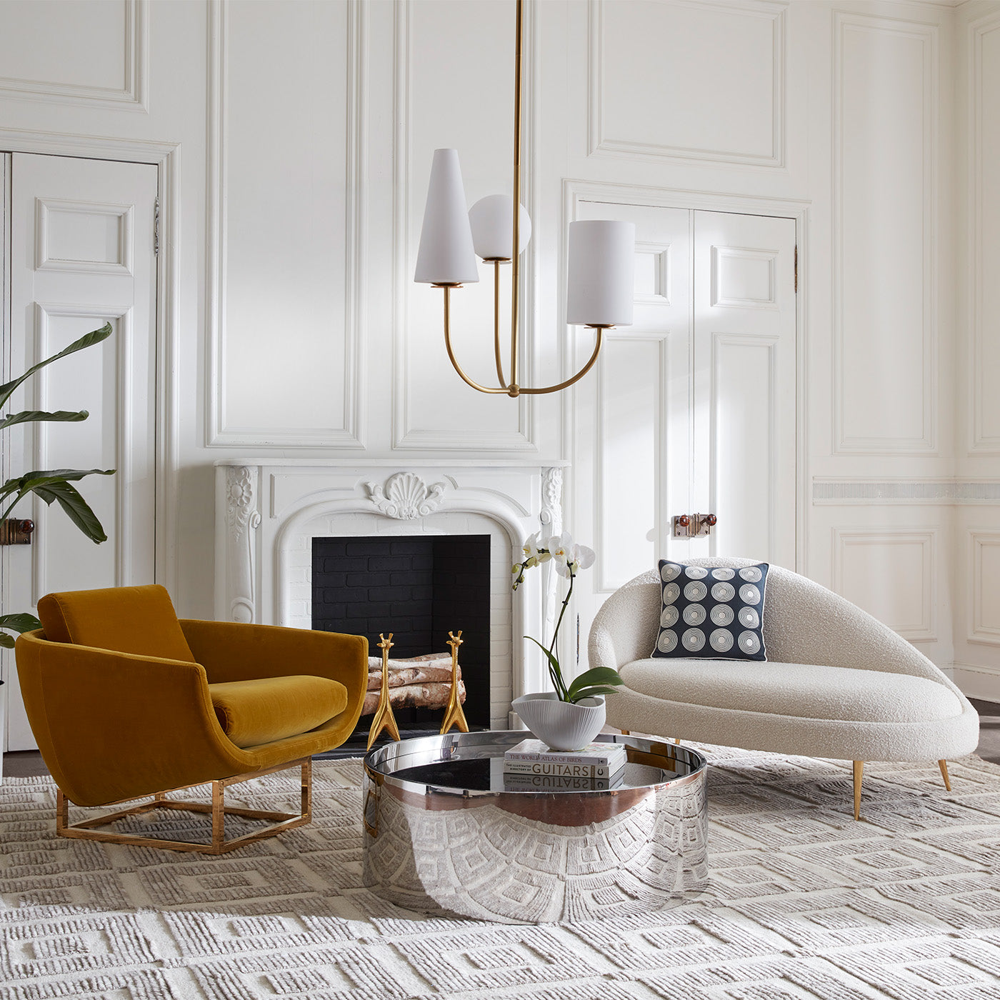 Beaumont Modern Lounge Chair - Comfortable Mid-Century Style Accent Chair for Living Room, Bedroom & Office - Perfect for Relaxing, Reading & Entertaining
