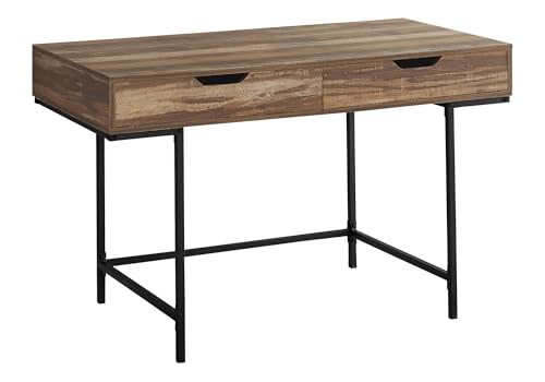 Brown Reclaimed Wood-look/Black
