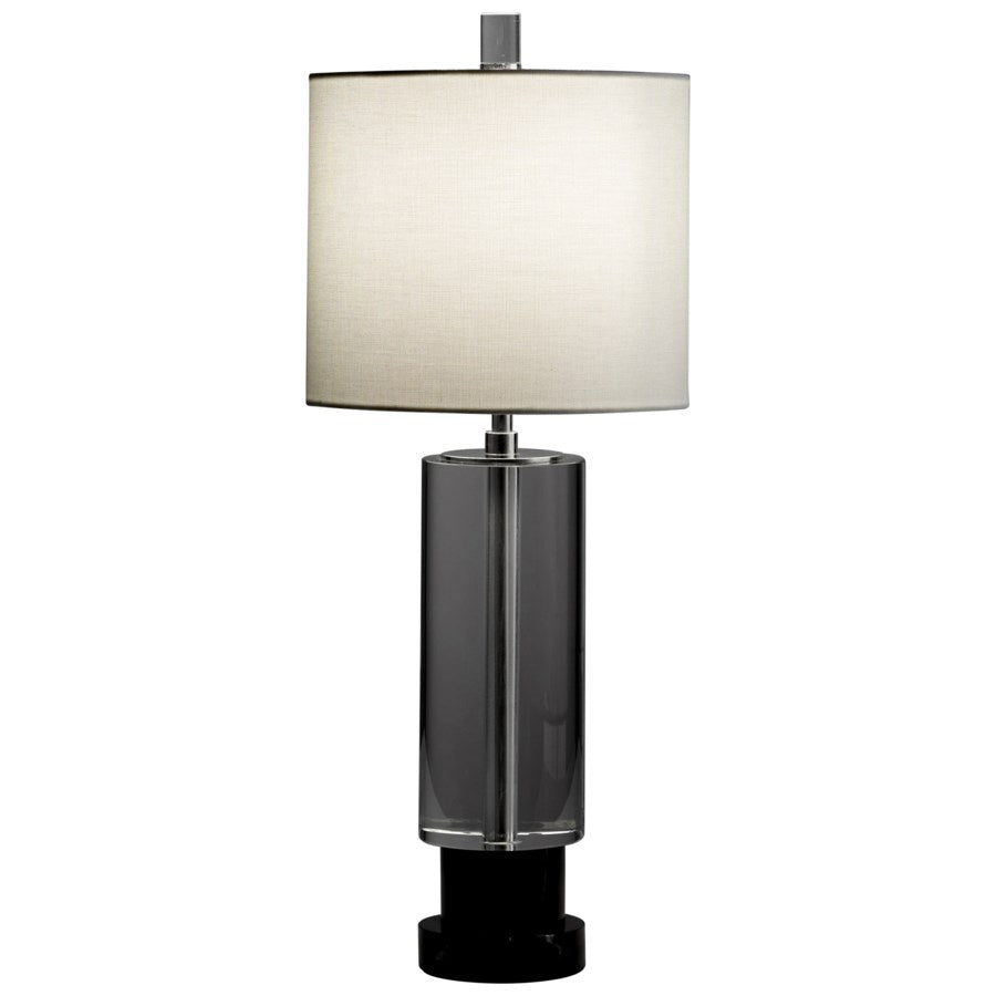 Cyan Design 10955 Gravity Table Lamp - Modern Clear & Black Accent Lamp for Living Room, Bedroom, or Office Decor | Designed by J. Kent Martin