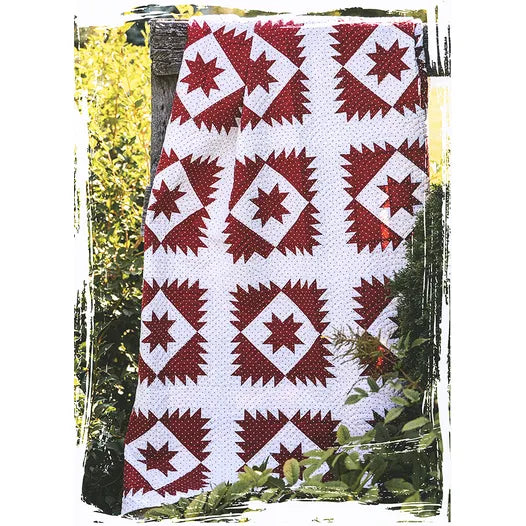 Red & White Gatherings Quilts Pattern Book - DIY Quilting Guide for Beginners & Experts | Perfect for Home Decor, Gifts & Craft Projects