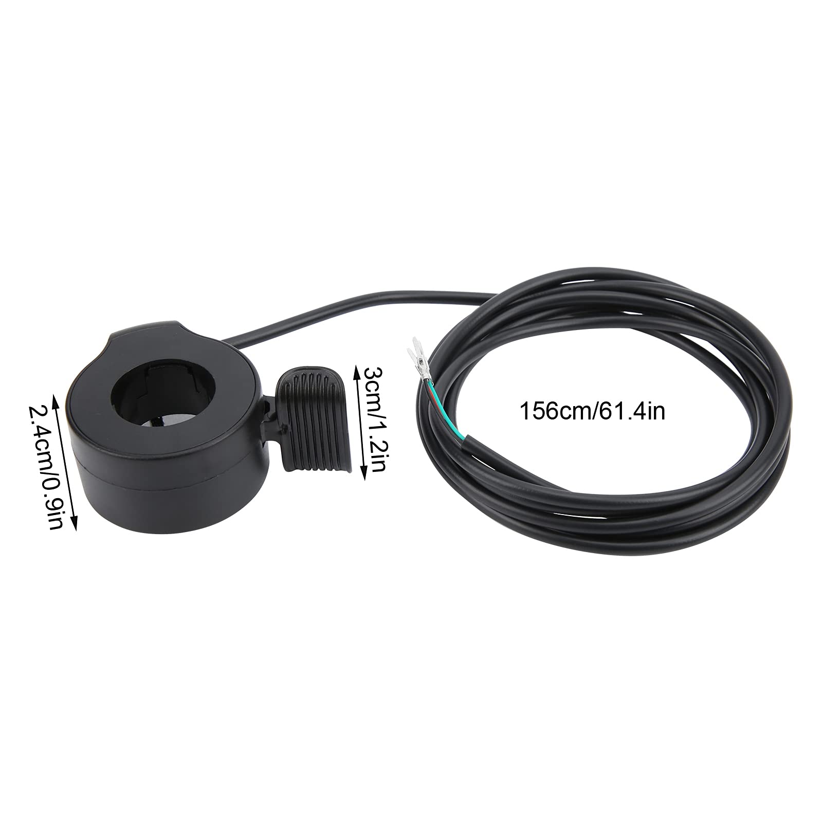 Electric Scooter Thumb Throttle Accelerator Grip - Universal Replacement Part for Most Scooter Models - Perfect for Commuting, Leisure Riding & Urban Transportation