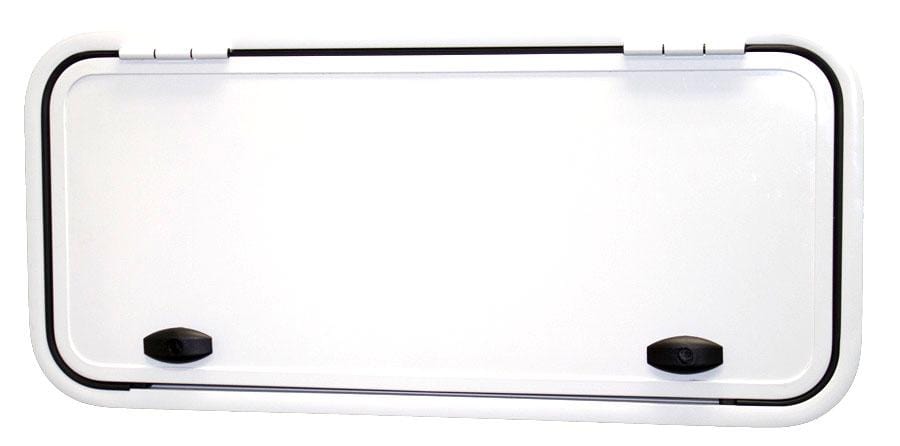 Arctic Tern Cargo Door (400x900mm, Top Hinge) by Tern Overland - Heavy Duty Aluminum Van Accessories for Campers & Overland Vehicles - Perfect for Sprinter, Transit & Promaster Conversions