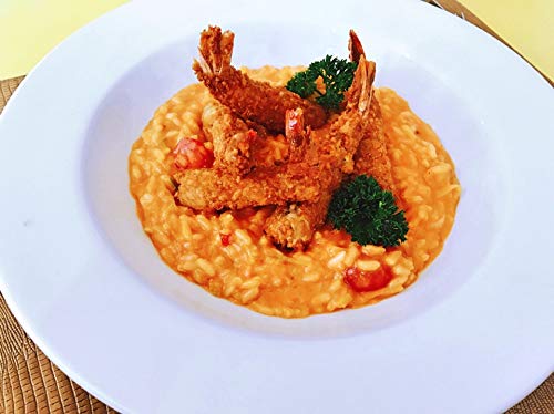 Lafayette Restaurant Shrimp Risotto Bahia 20x30 Inch Laminated Poster - Vibrant Colors & High-Quality Print - Perfect for Kitchen Decor, Dining Room Wall Art & Restaurant Display