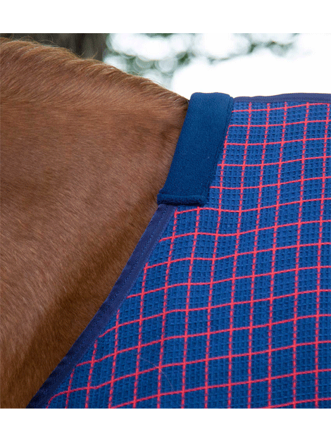 Premier Equine 3D Waffle Cooler Rug - Breathable Horse Cooling Blanket for Summer & Training - Perfect for Show Jumping, Dressage & Trail Riding
