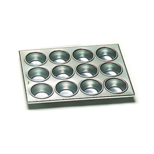 Non-Stick 12-Cup Muffin & Cupcake Baking Pan - Culinary Essentials 859145 | Perfect for Home Baking, Party Desserts & Holiday Treats