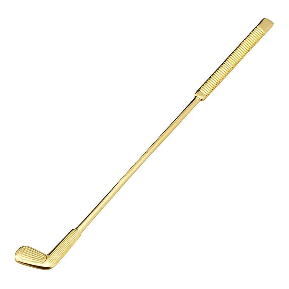 Premium Stainless Steel Golf Club Drink Stirrer - Elegant Bar Accessory for Cocktails, Whiskey, and Wine - Perfect for Golf Lovers, Home Bars, and Themed Parties