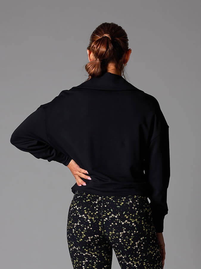 Tavi Cozy Women's Half Zip Up Fleece Sweatshirt - Soft Winter Pullover for Casual Wear, Outdoor Activities & Lounge Comfort