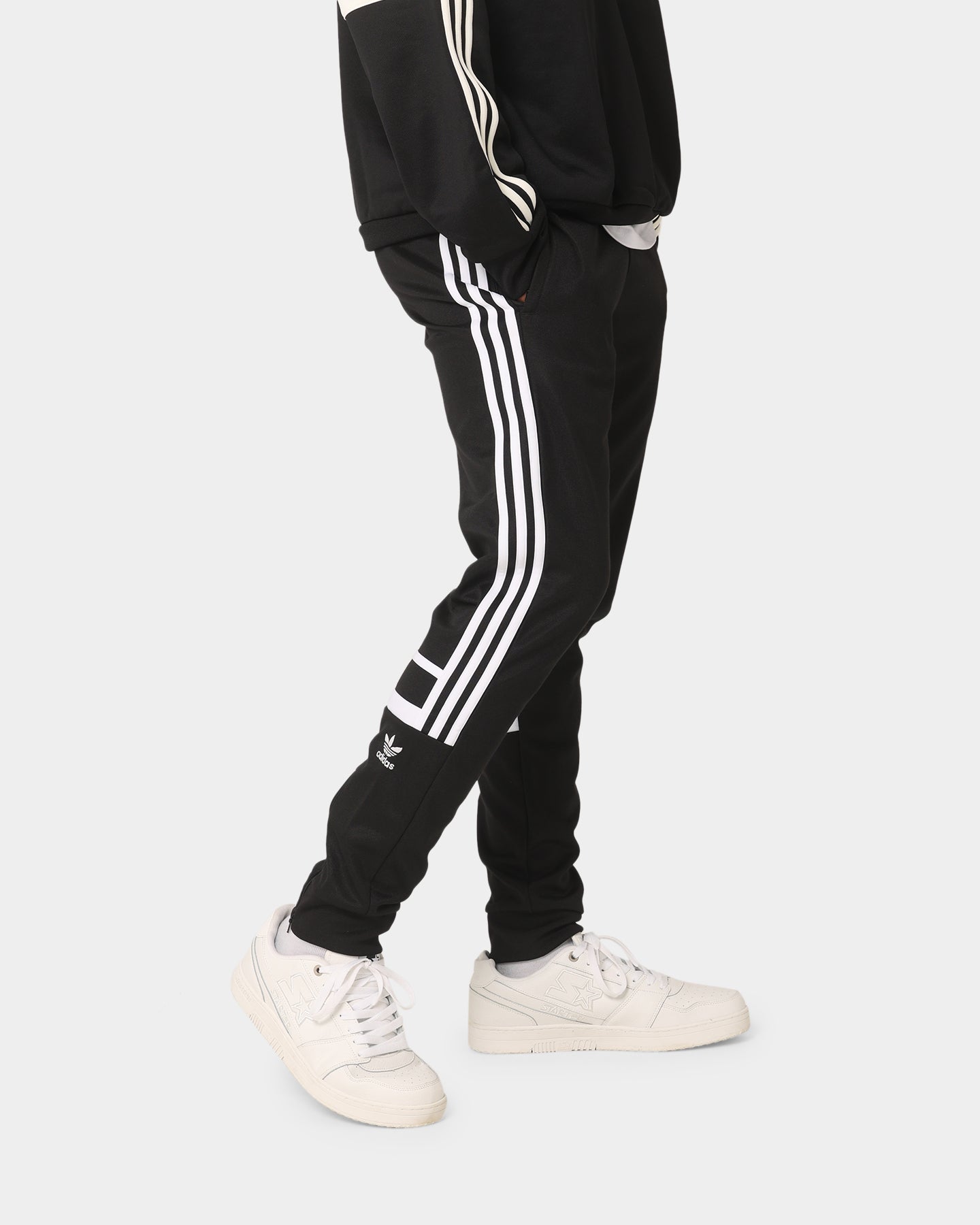 Adidas Cutline Pants for Men - Black Athletic Joggers with Stretch Fabric | Gym Workout, Running & Casual Wear
