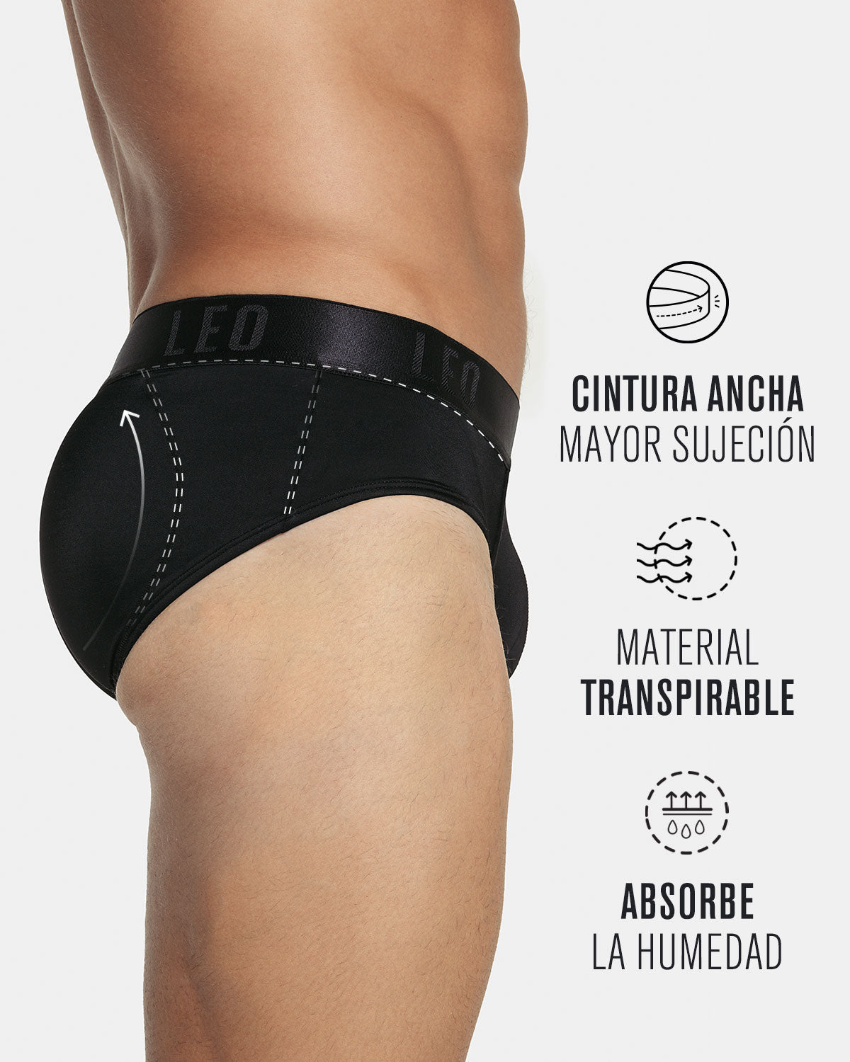 Men's Instant Butt Lift Padded Brief - Shaping Underwear for Enhanced Curves | Perfect for Jeans, Dresses & Workout Outfits