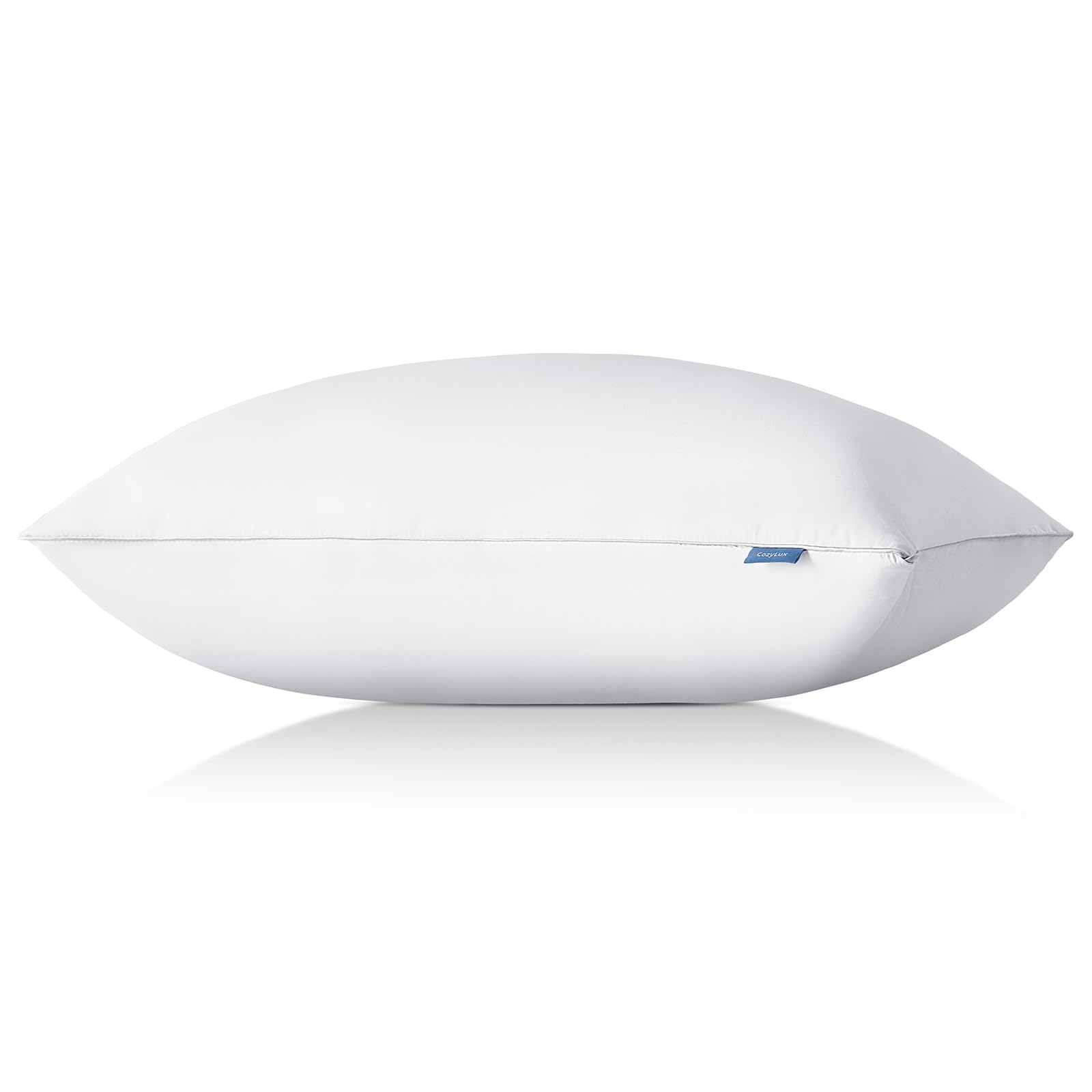 CozyLux Standard Size Cooling Pillows Set of 1 (18x26 Inch) - Hotel Quality Down Alternative Pillows for Side, Back & Stomach Sleepers - Breathable & Supportive Luxury Bed Pillows for Better Sleep - Perfect for Home, Hotel, or Travel Use
