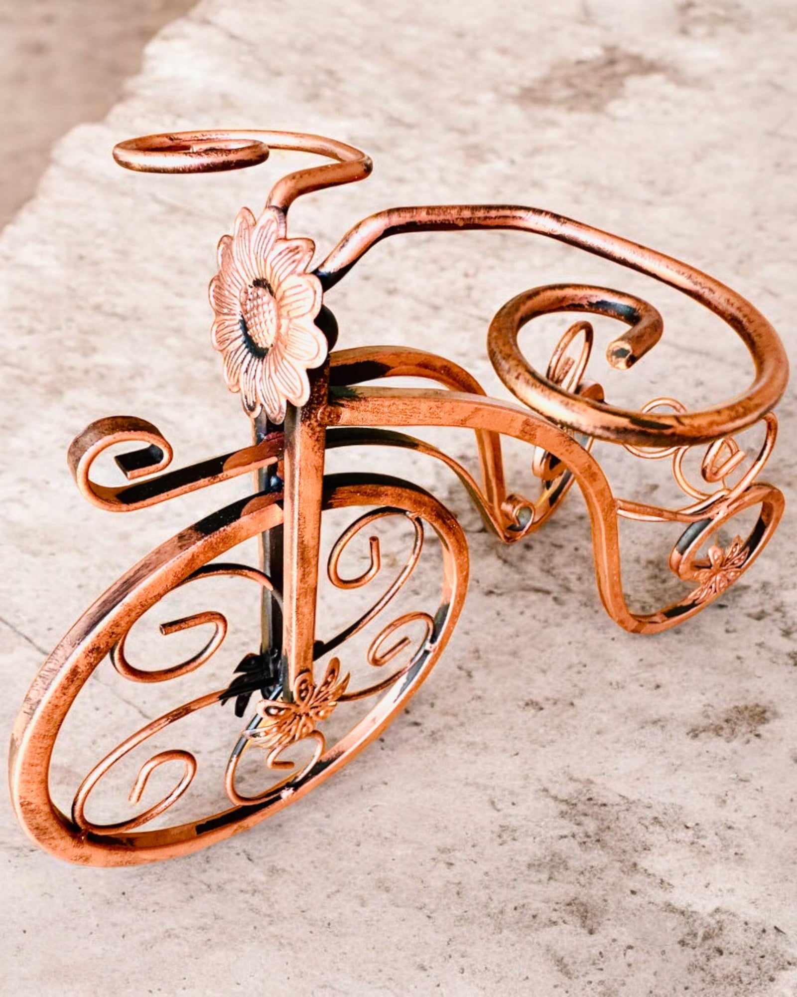 Custom Engraved WineCycle Bicycle Wine Rack - Personalized Gift for Cyclists & Wine Lovers - Perfect for Outdoor Picnics, Camping & Bike Tours