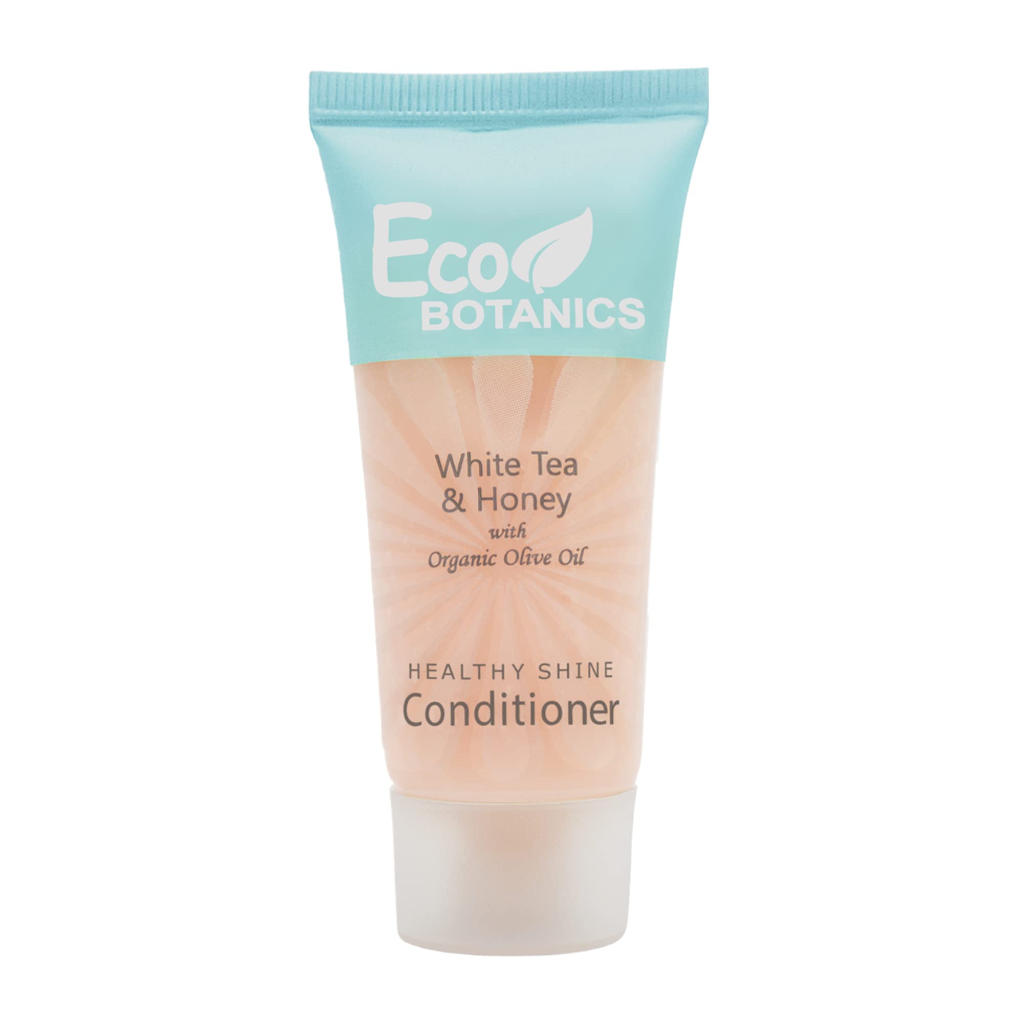 Eco Botanics Travel-Size Hotel Conditioner 0.85 oz (Pack of 50) - Perfect for Hotels, Gyms, Travel & Sample Kits | Sulfate-Free & Paraben-Free Hair Care