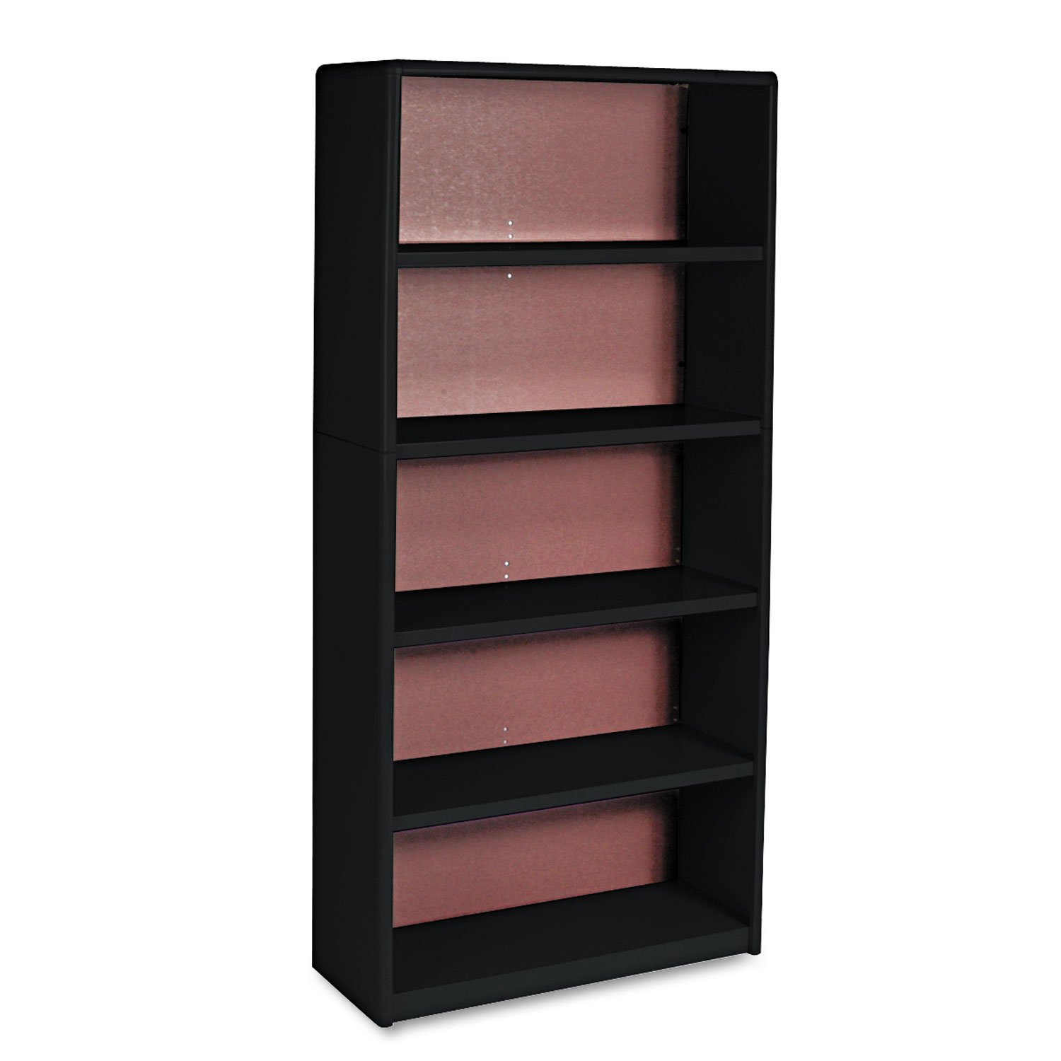Safco SAF7173BL ValueMate Bookcase - 5-Tier Storage Shelf for Home, Office & Classroom - Heavy Duty Steel Bookcase Organizer for Books, Files & Supplies