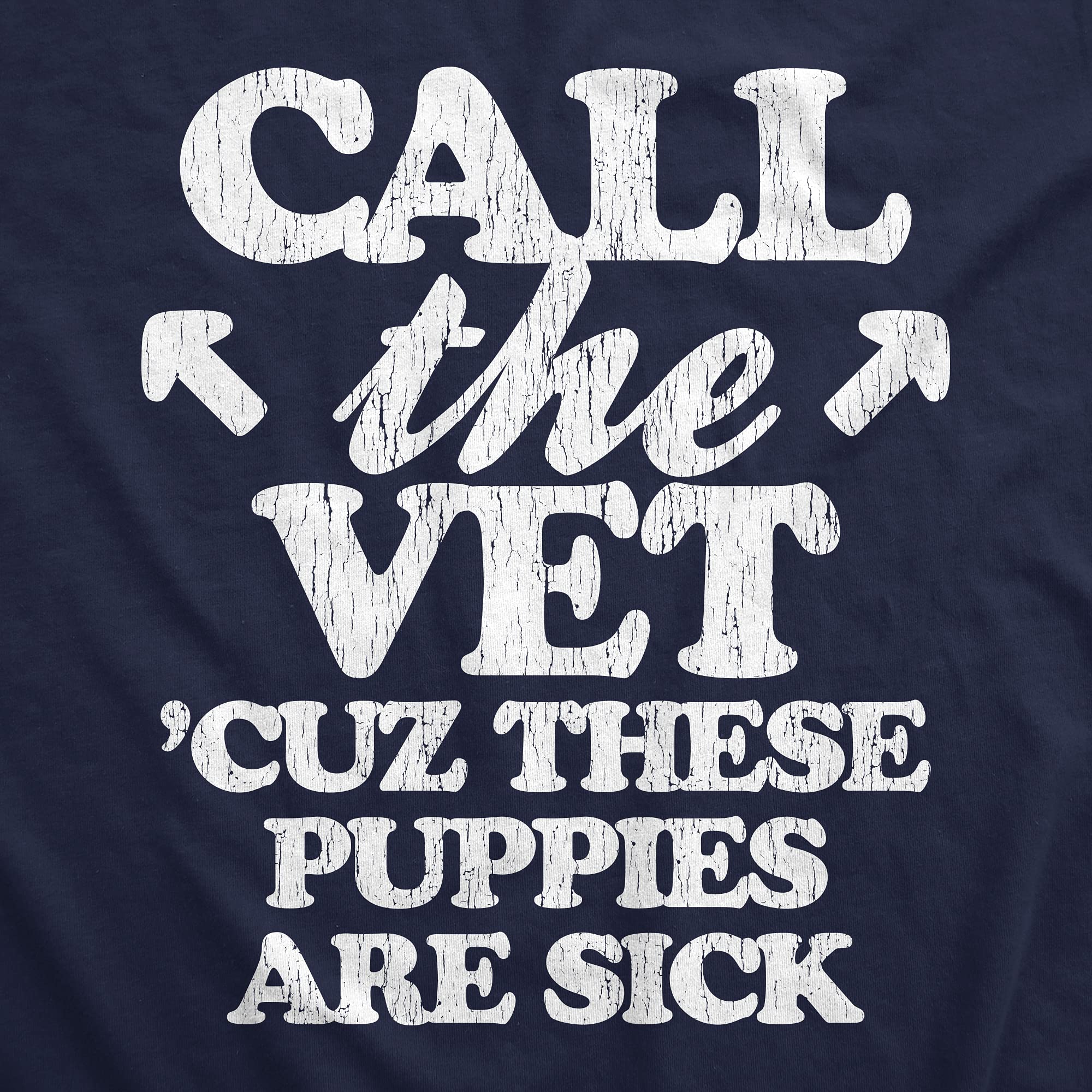Funny Men's Fitness Tank Top - Call The Vet Cuz These Puppies Are Sick Gym Shirt for Muscle Workout | Perfect for Bodybuilding, Weightlifting & Funny Gym Outfits