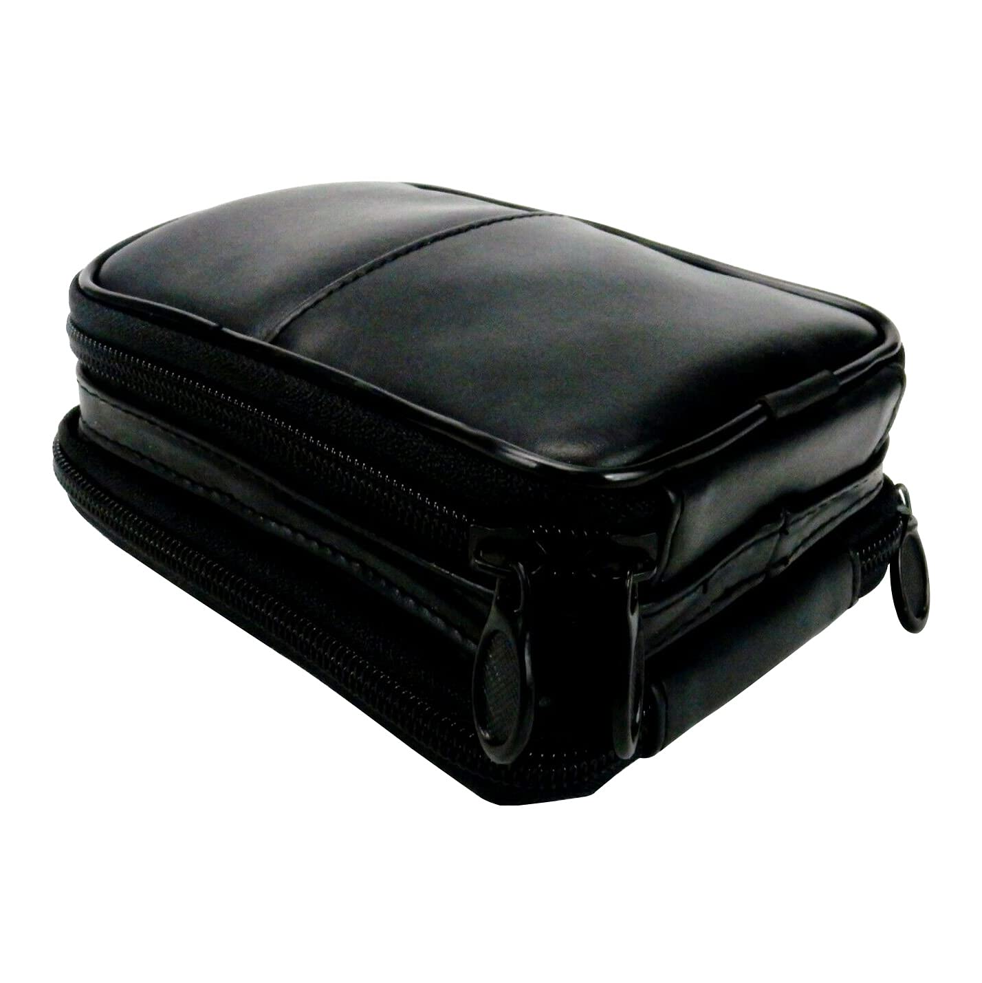 Sweda Durable Travel Carrying Case for Digital Camera & Electronics - Protective Storage for Hard Drives, USB Cables, Batteries, Chargers & Small Devices (Black) - Perfect for Travel, Photography & Tech Organization