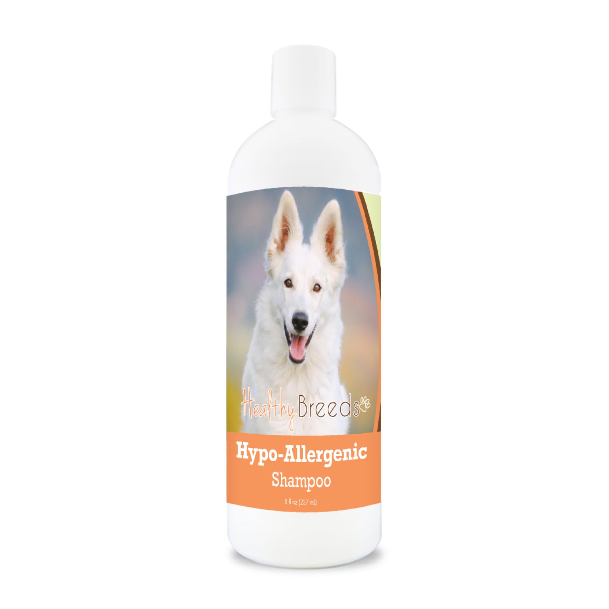 Healthy Breeds German Shepherd Hypo-Allergenic Dog Shampoo 8 oz - Gentle Oatmeal Formula for Sensitive Skin & Allergy Relief - Perfect for Bathing, Grooming & Odor Control