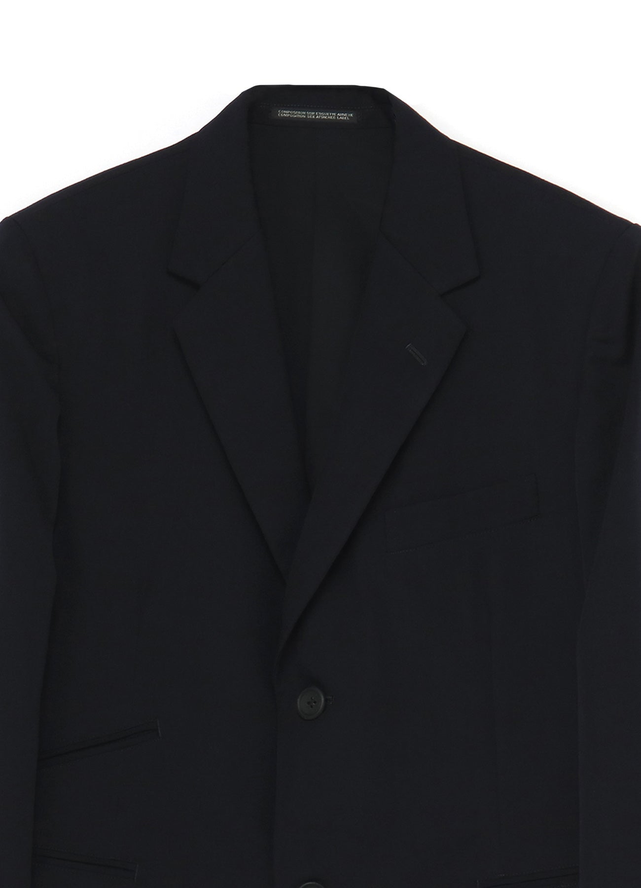 Men's Gabardine Suit Jacket - 2 Button Single Breasted Formal Blazer for Business, Weddings & Special Occasions