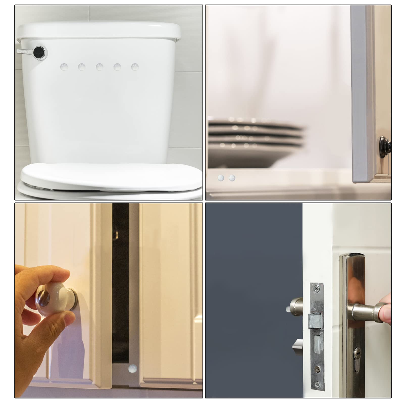 BESTEEL 24 Pack 1/2 Inch Overlay Soft Close Cabinet Hinges - Stainless Steel Concealed Kitchen Cabinet Hinges with Self Closing Mechanism - Includes Hinge Drilling Tool and Manual - Perfect for Kitchen Cabinets, Bathroom Vanities, and Furniture Installation