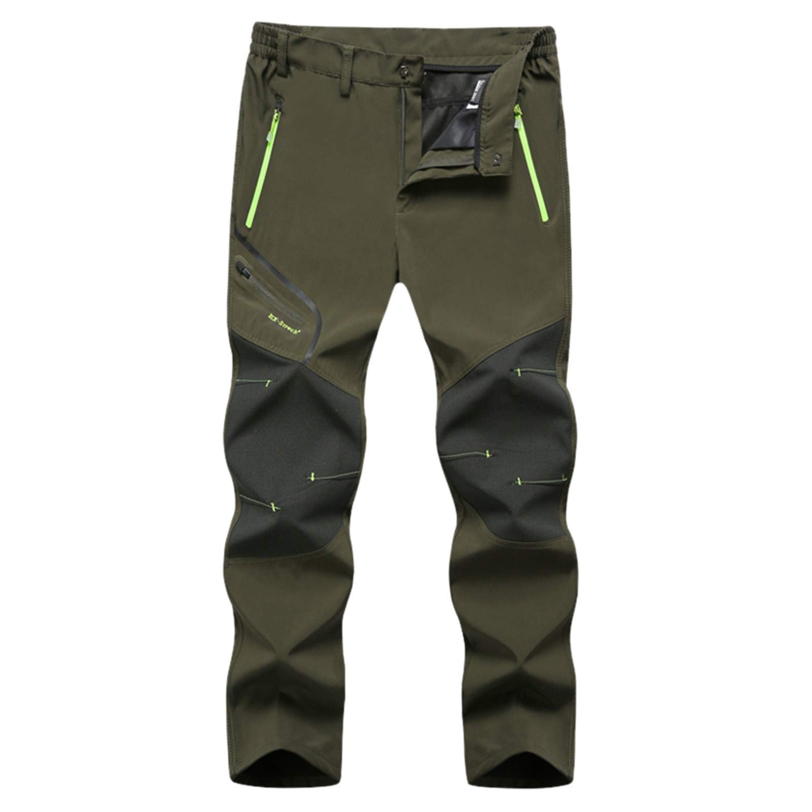 Waterproof Hiking Pants for Men - Windproof Outdoor Camping Trousers with Warm Lining | Perfect for Trekking, Backpacking & Winter Adventures