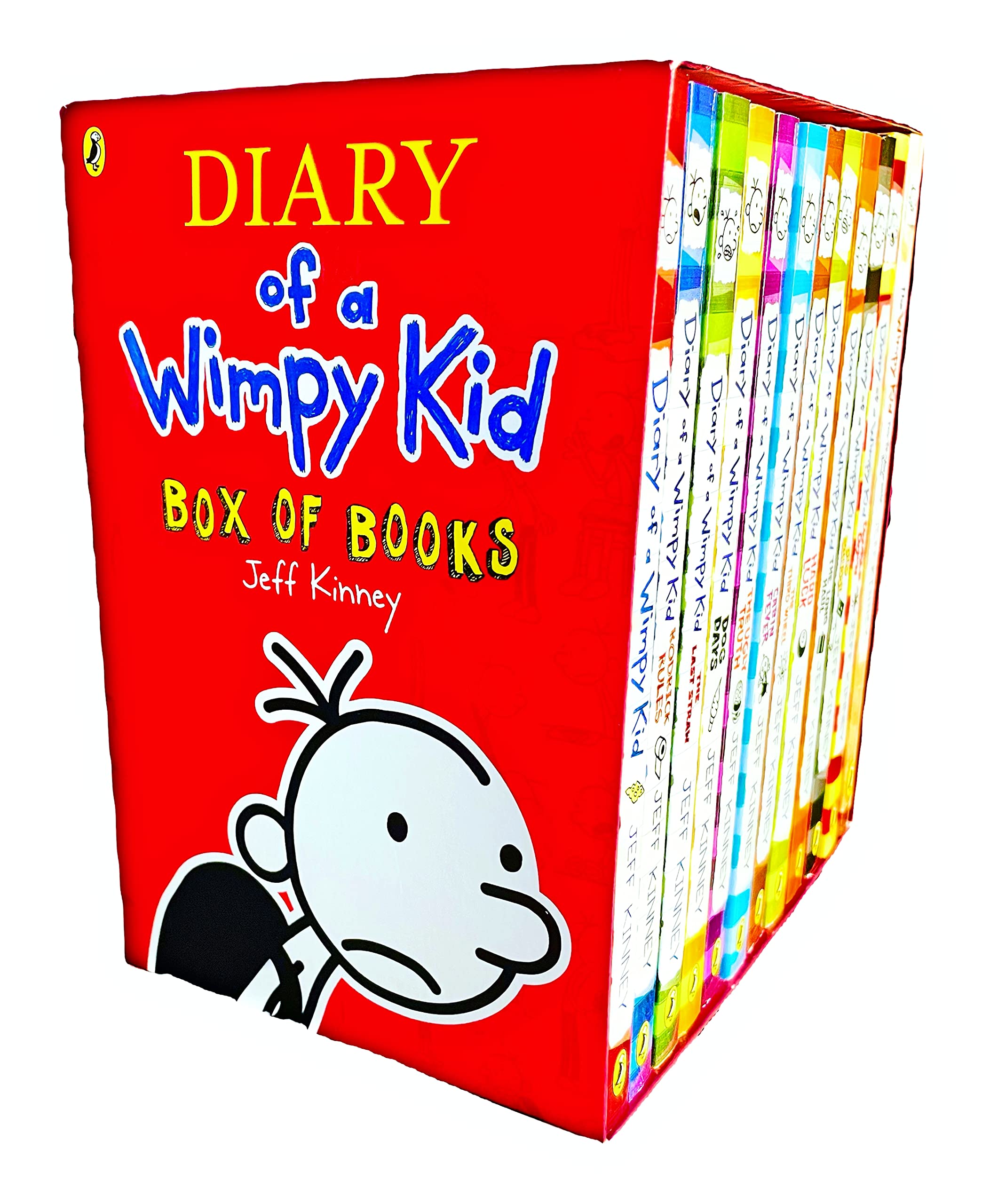 Diary of a Wimpy Kid 12-Book Box Set Collection | Complete Series for Kids & Teens | Perfect for Reading, Gifts & Classroom Libraries