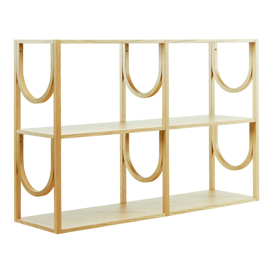 Arch Shelving System - Modern Wall Shelves for Home & Office Organization | Perfect for Living Room, Bedroom & Kitchen Storage