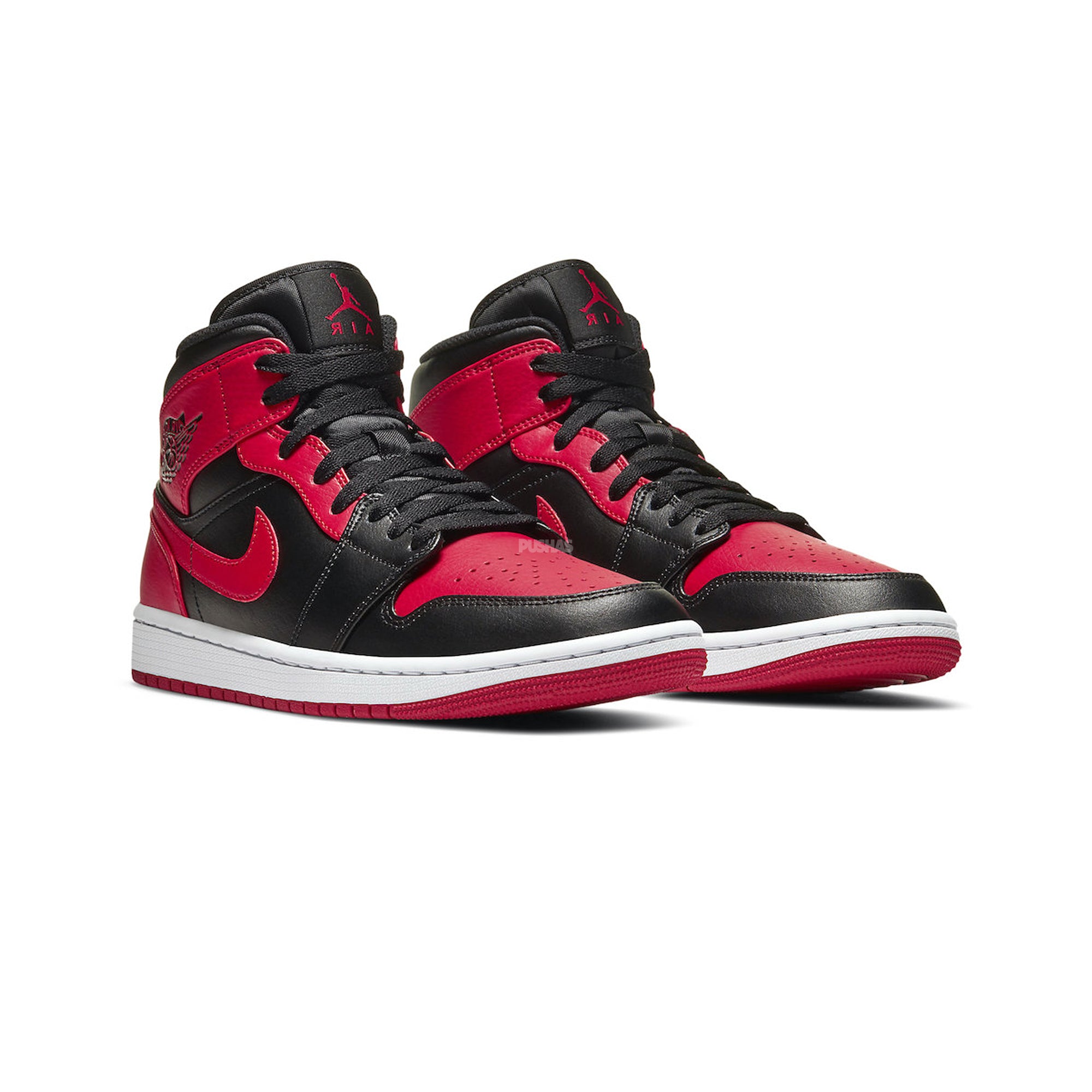 Air Jordan 1 Mid 'Banned' 2020 Edition - Men's Basketball Sneakers for Streetwear & Casual Style | Perfect for Sneaker Collectors & Basketball Fans
