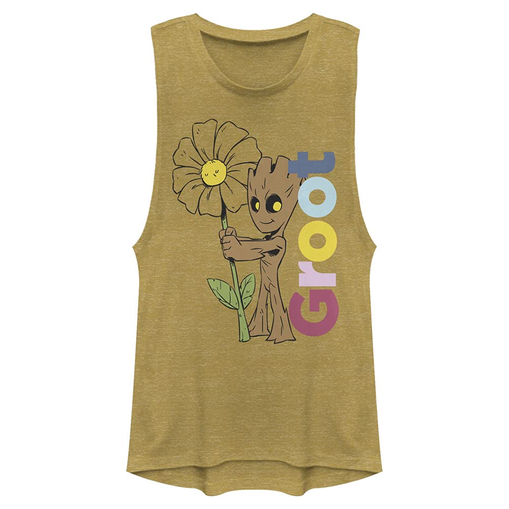 Marvel Women's Groot Graphic Oversized T-Shirt - Casual Streetwear for Music Festivals & Cosplay