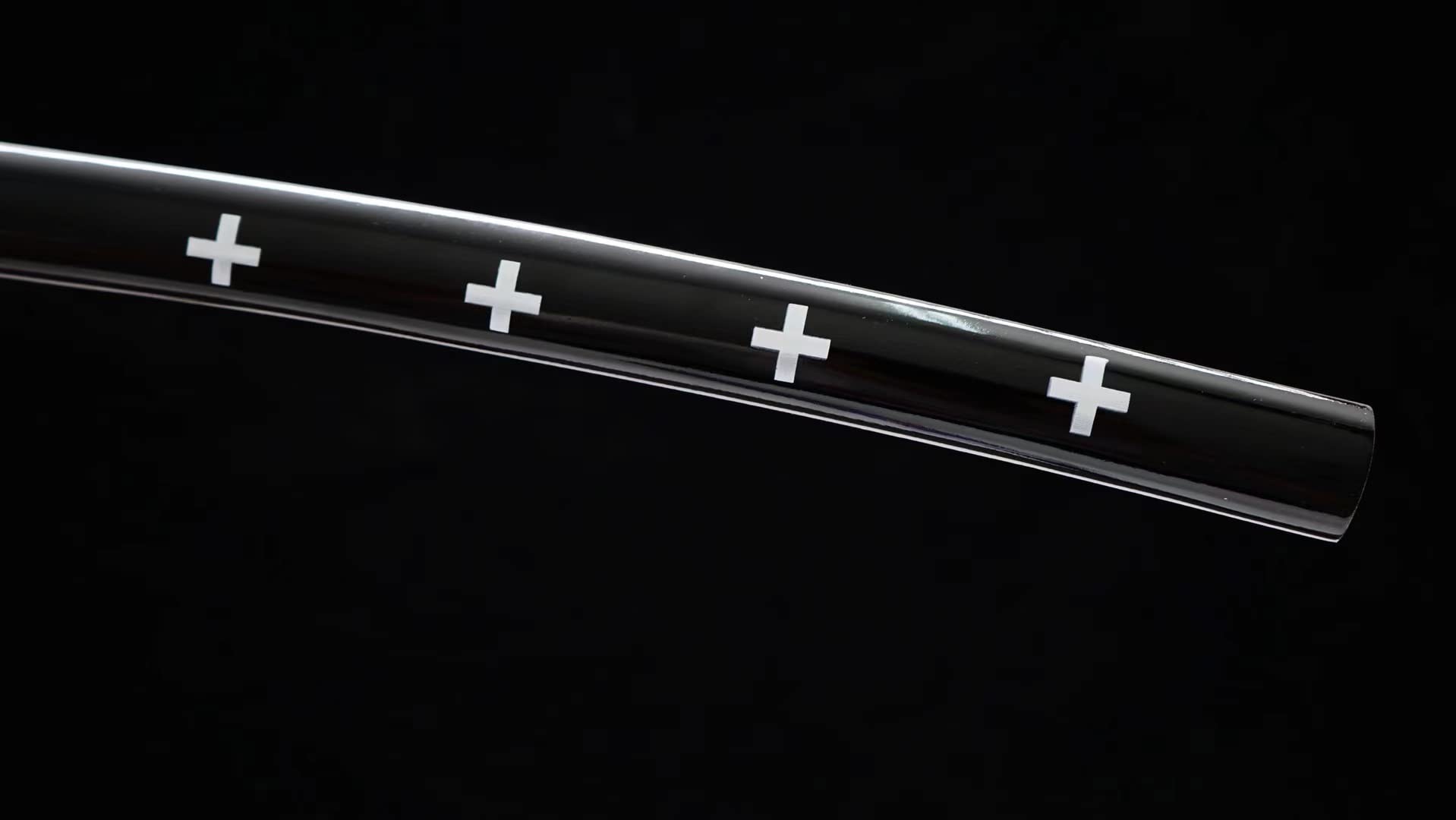 Handmade One Piece Anime Katana Replica - Shusui, Yubashiri, Wadou Ichimonji, Sandai Kitetsu & Surgeon of Death Doctor Swords - 1045 Carbon Steel Roronoa Zoro Cosplay Sword for Collectors & Anime Fans