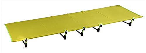 XinQt Portable Foldable Camping Cot - Single Person Outdoor Folding Bed with 330LB Weight Capacity - Compact & Lightweight for Camping, Hiking, Picnics, Travel & Emergency Use (Green)