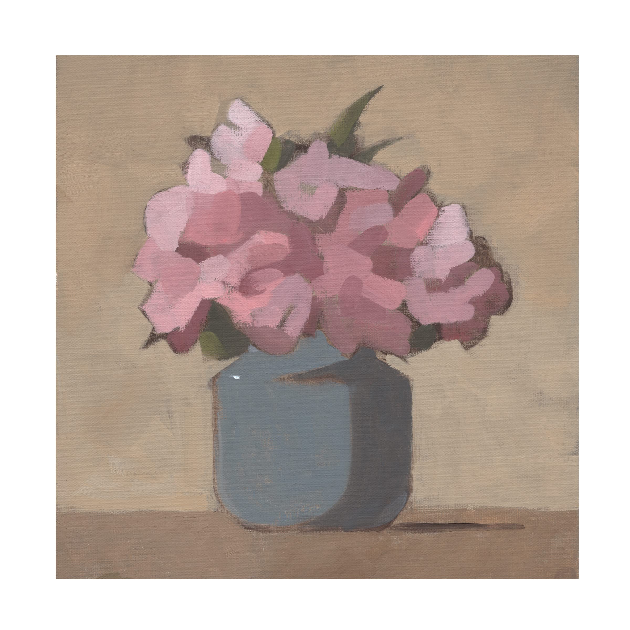 Jacob Green 'Spring Vase II' Floral Canvas Wall Art Print - Modern Home Decor for Living Room, Bedroom & Office